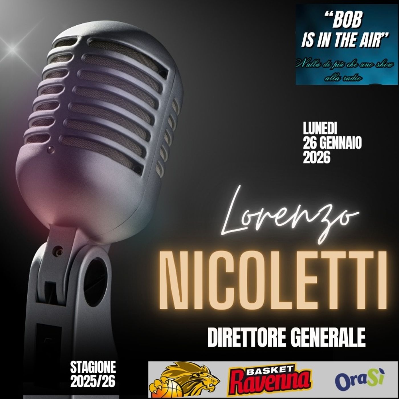 Intervista a Lorenzo Nicoletti 26 gennaio 2026 episode artwork