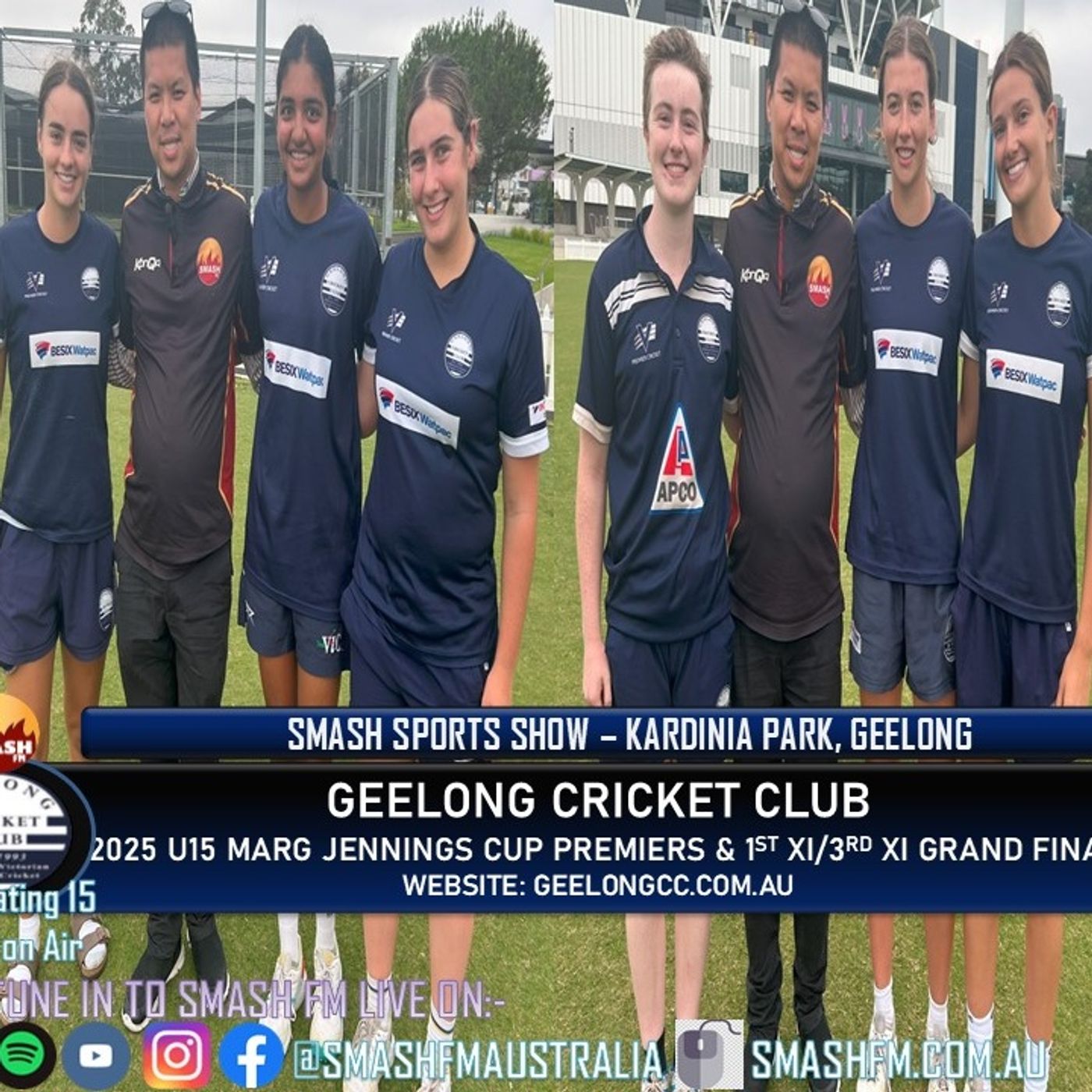 SSS15THYR: Geelong CC U15 Marg Jennings Cup Premiers & Womens 1st/3rd XI Grand Finalist Interviews 060325