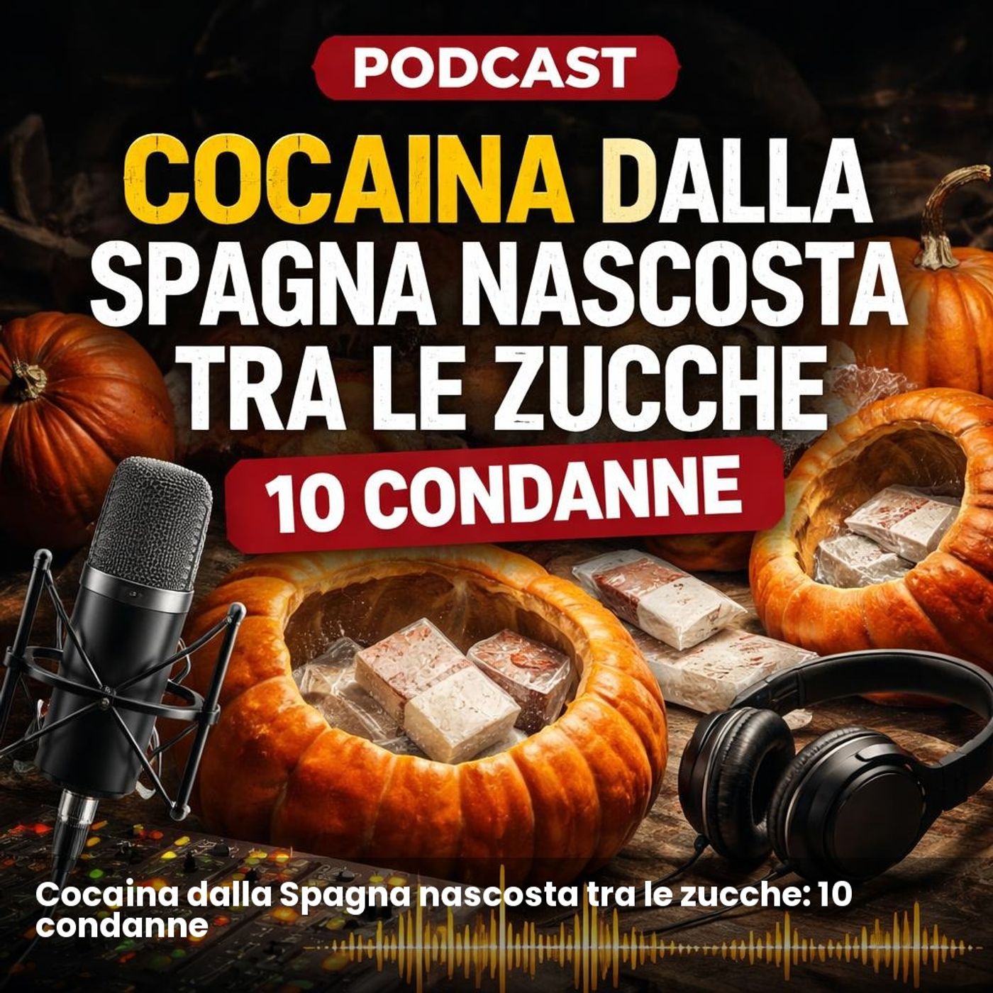 Cocaina dalla Spagna nascosta tra le zucche: 10 condanne episode artwork