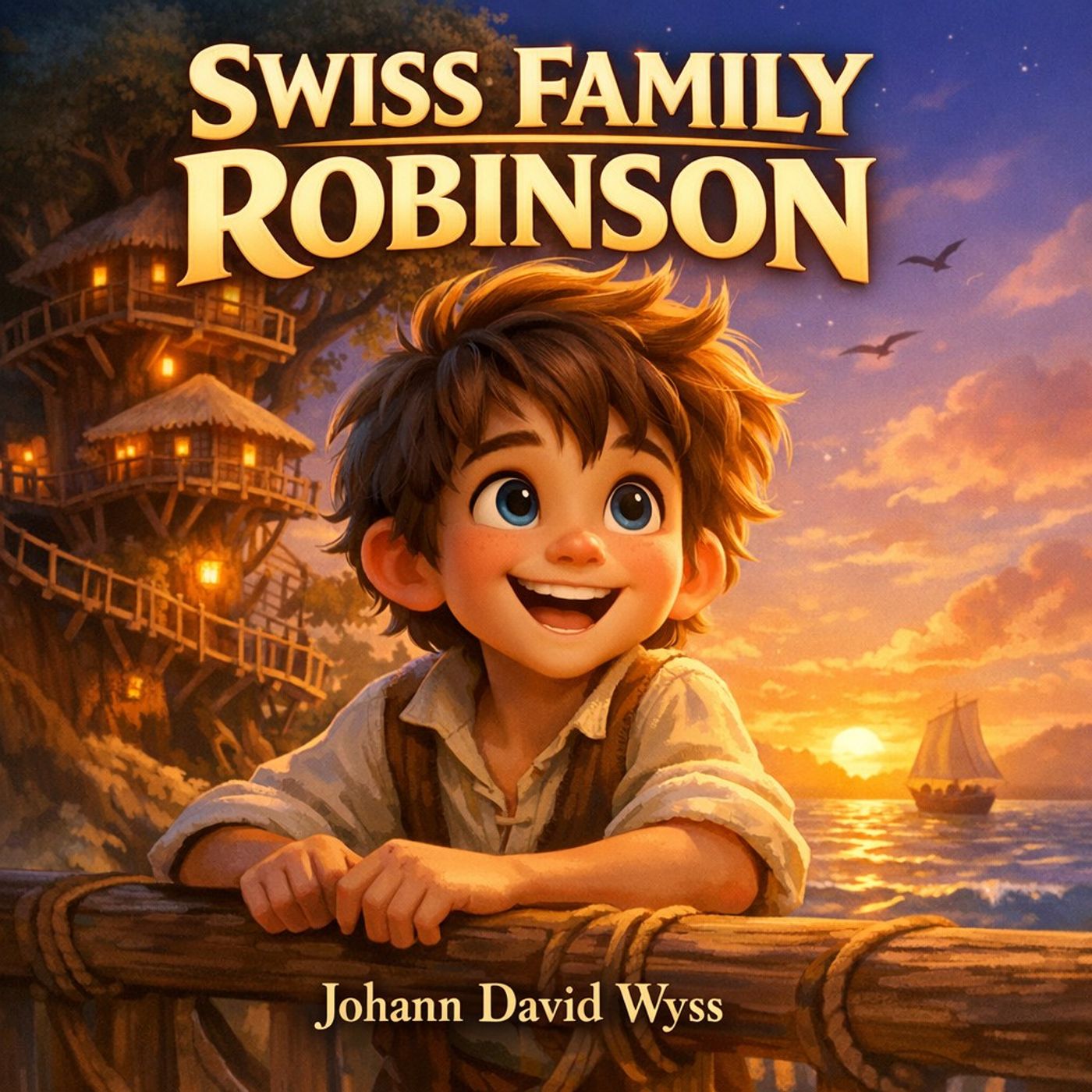 🟡 Swiss Family Robinson (Full Audiobook) | Johann David Wyss