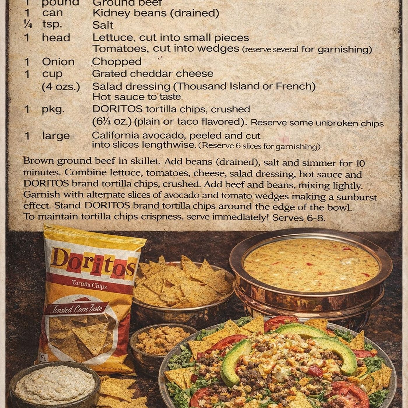 J.J. Harder of Flatwater Free Press on Dorothy Lynch, Nebraska-style Taco Salad, Thousand Island & Hidden Valley Ranch