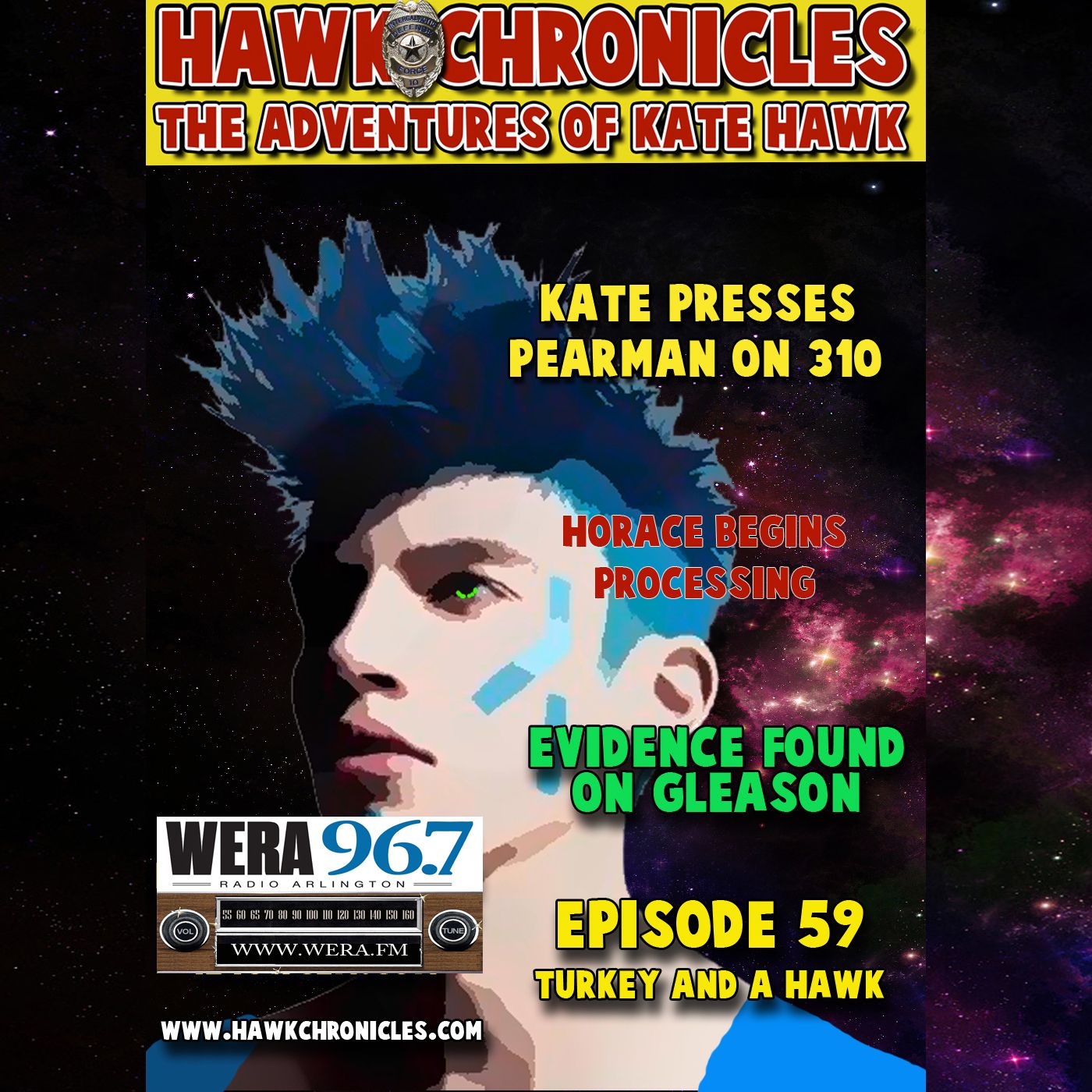 Episode 59 Hawk Chronicles "Turkey and a Hawk" episode artwork