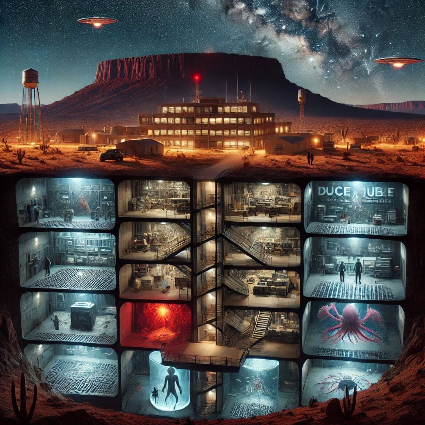 Dulce Base Alien Wars - human-alien conflicts - The Shadow Frequency episode artwork
