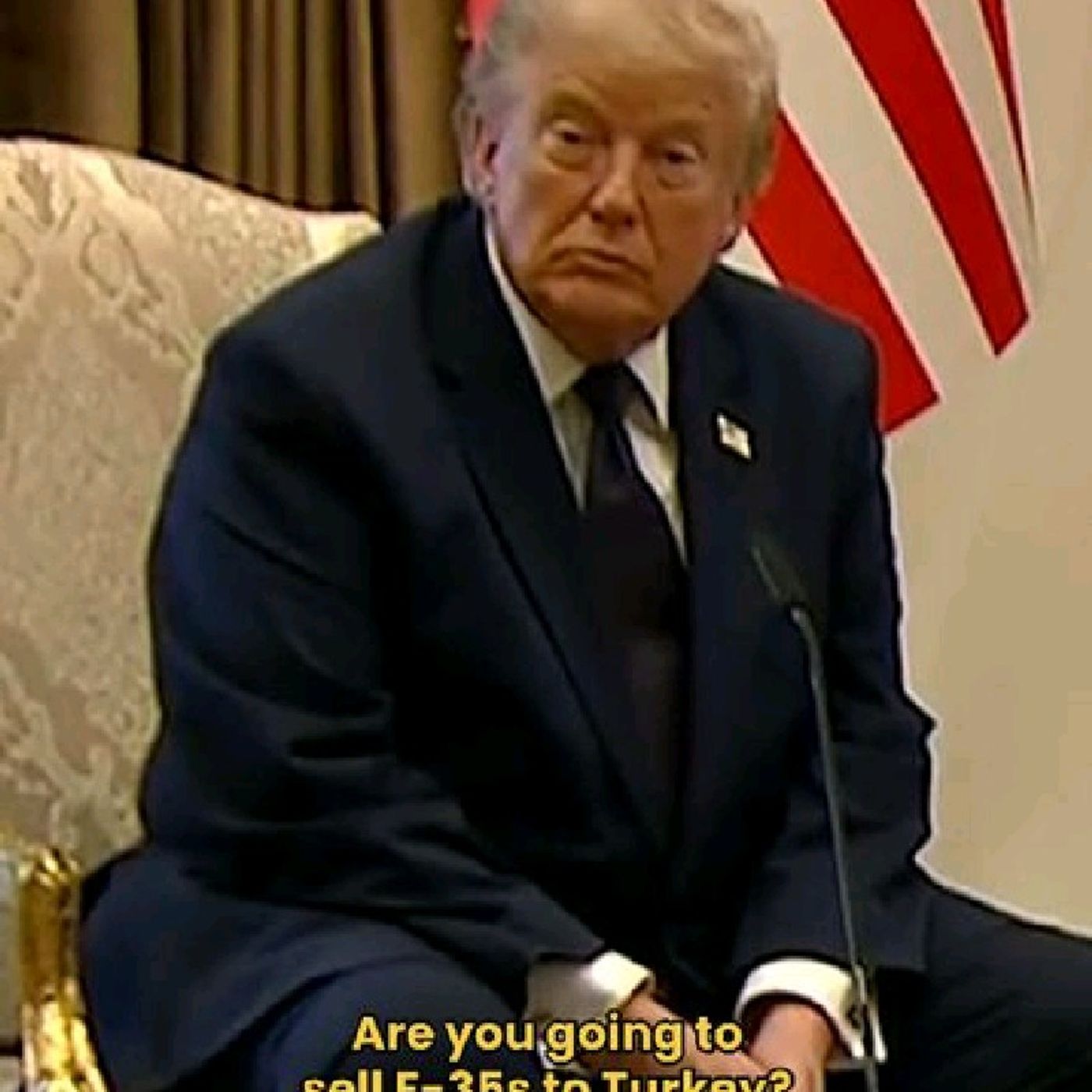 President Trump said the U.S. will "consider" allowing Turkey to purchase the United States' F-35 jets again, a long desired goal for Turkey episode artwork