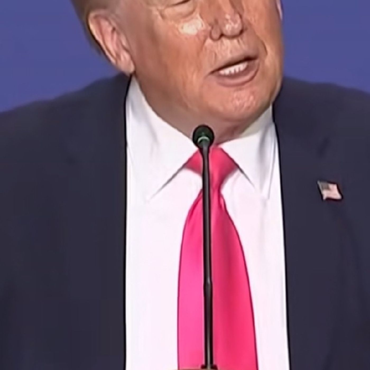 President Donald Trump described a recent DoorDash delivery to the Oval Office as "a l episode artwork