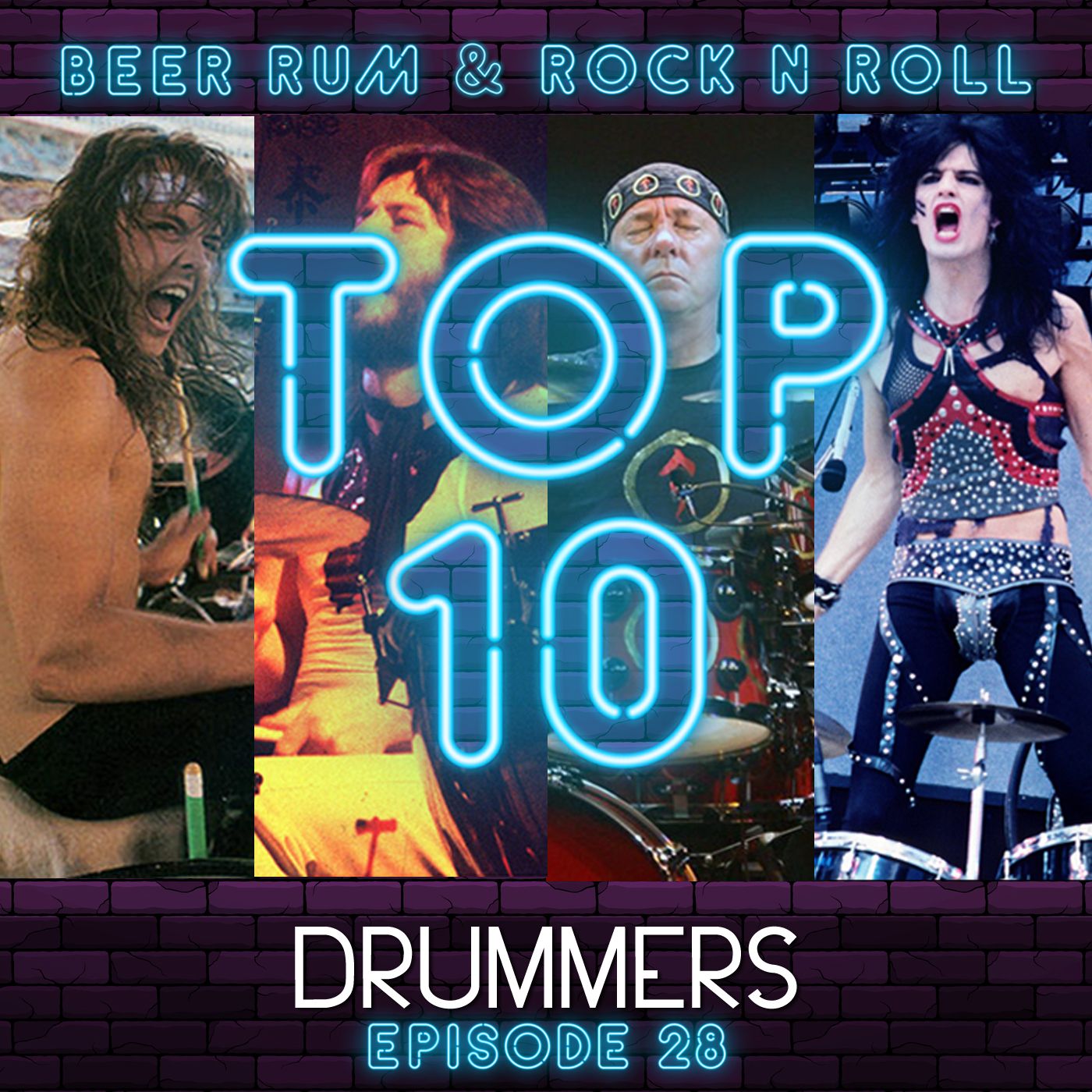 Episode 28 | 'TOP 10 DRUMMERS' plus RANDY CASTILLO (OZZY OSBOURNE) DOCUMENTARY REVIEW episode artwork