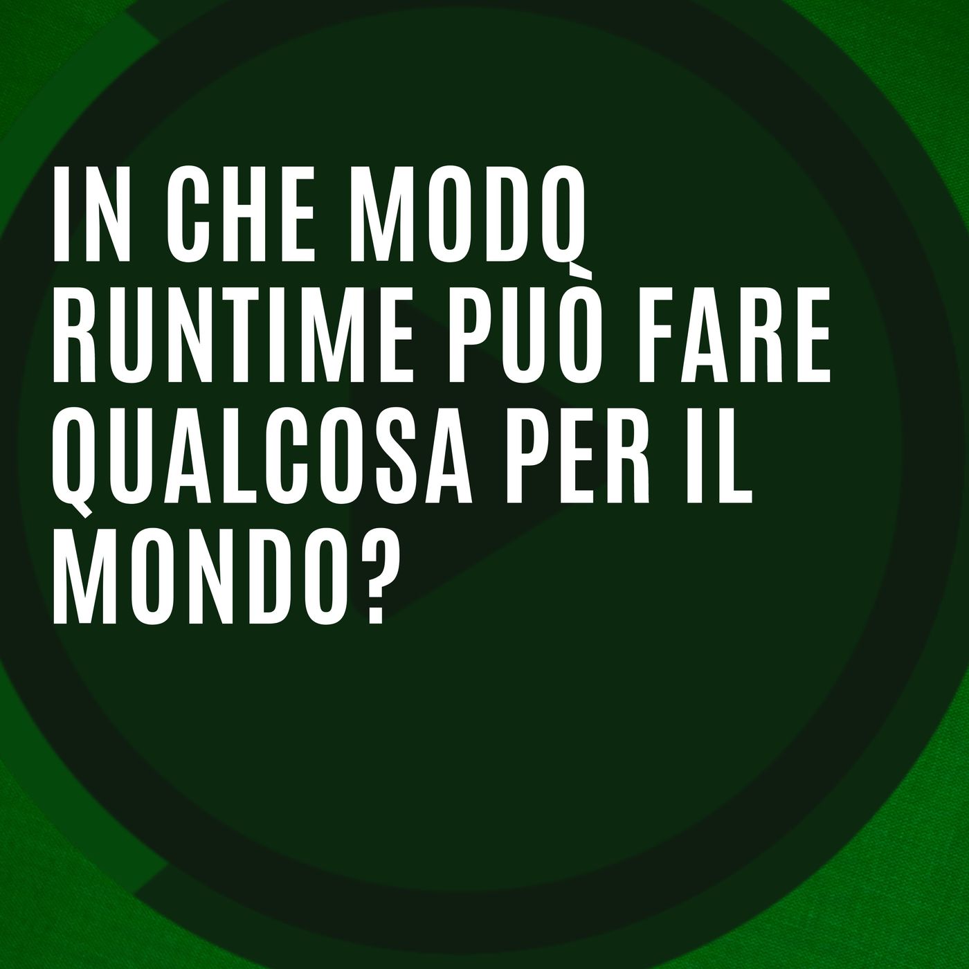 IGR 2x07: COSA PUO' FARE RUNTIME RADIO PER IL MONDO? episode artwork