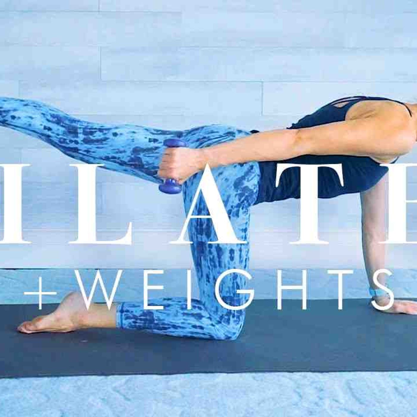 Pilates Workout with Weights for Beginners _ Seniors __ Full Body Exercises(MP3_160K) episode artwork
