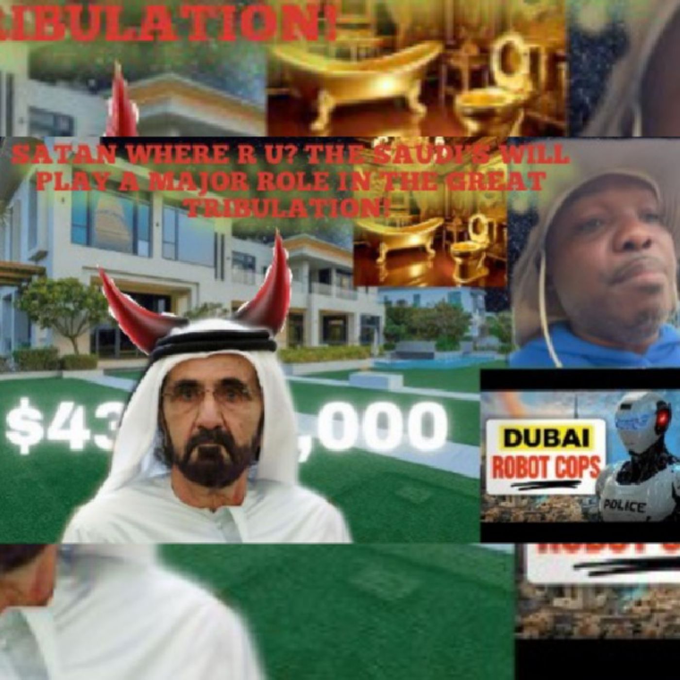 SATAN WHERE R U? DUBAI AND THE SAUDI'S WILL PLAY A MAJOR ROLE IN THE TRIBULATION!(AMERICA IS SOLD ALREADY!)