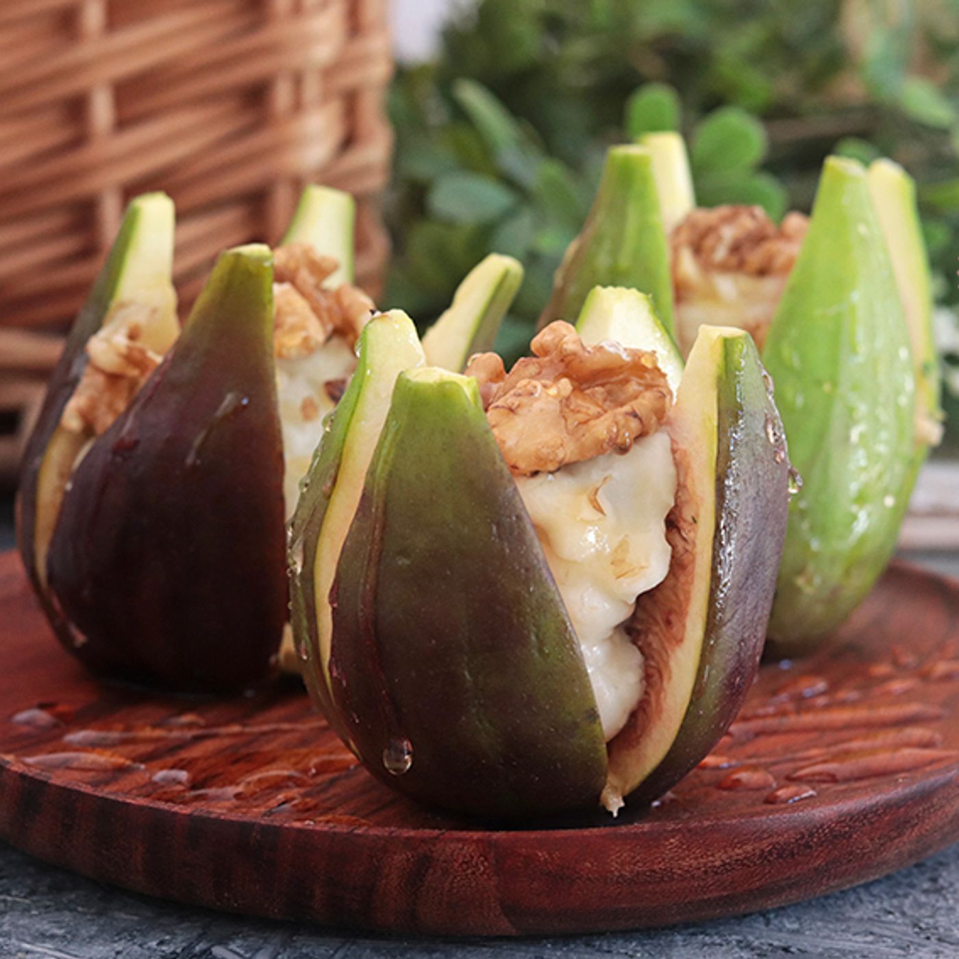 Fichi ripieni freddi