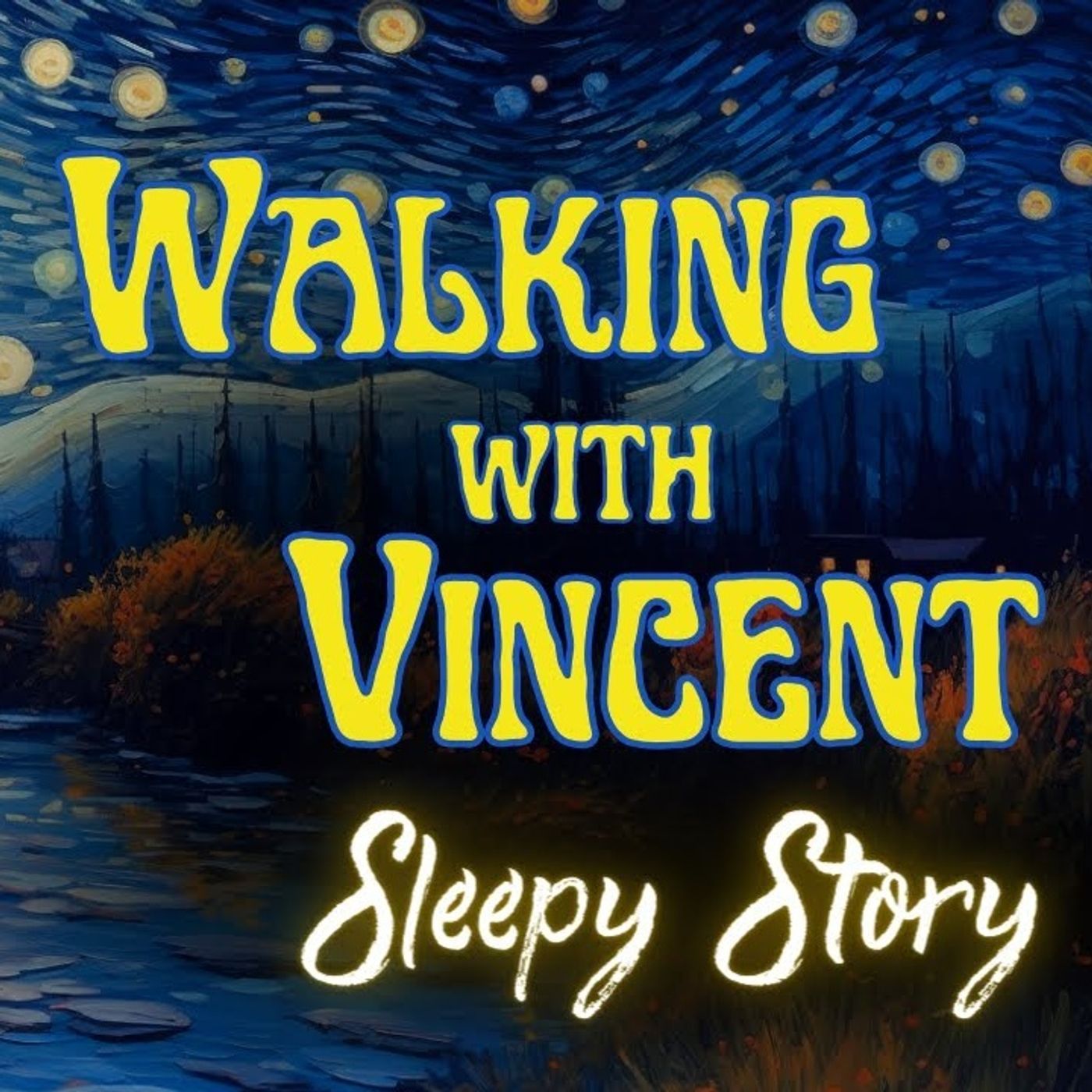 💤 FALL ASLEEP with Vincent Van Gogh -  Bedtime Story with RAIN SOUNDS(M4A_128K)