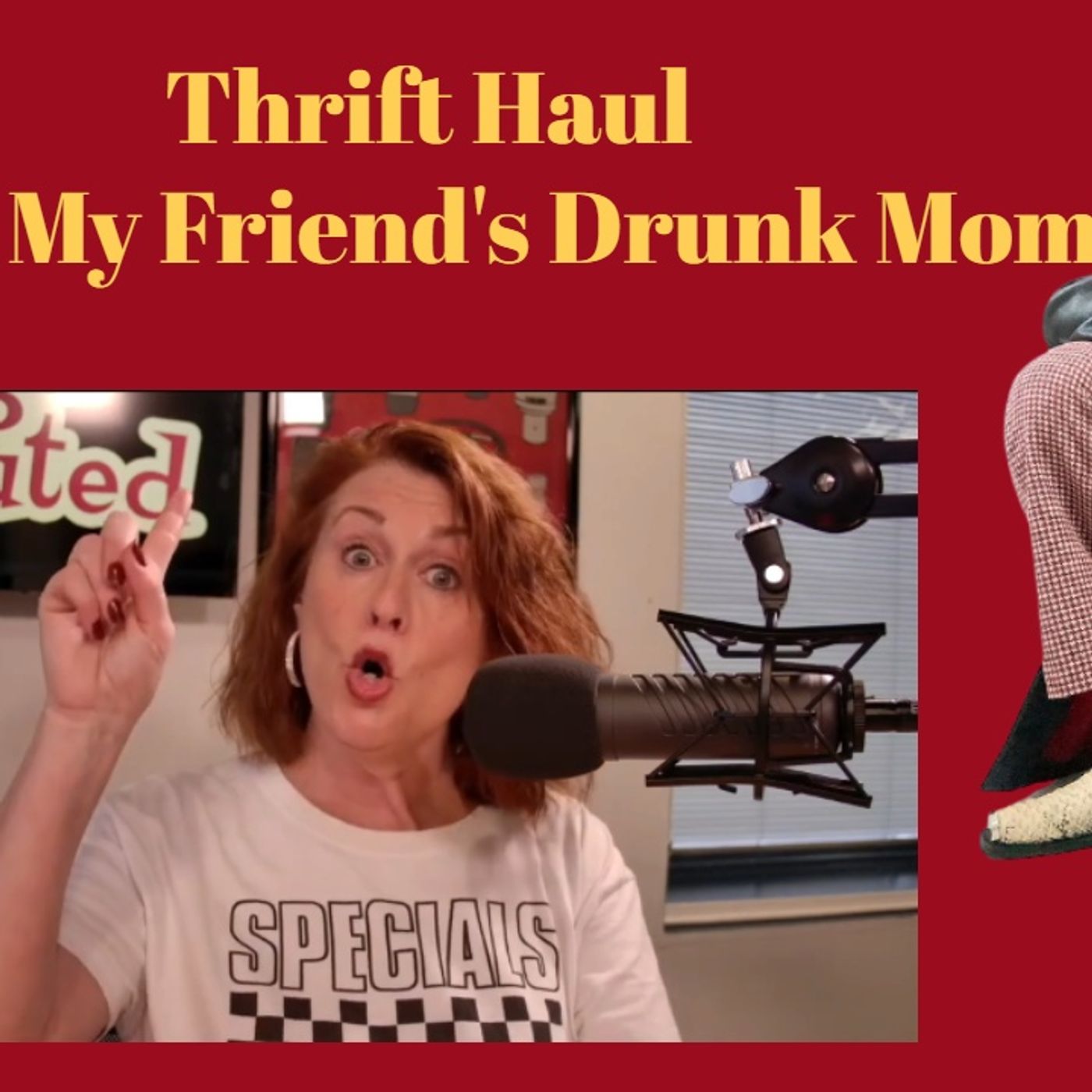 Thrift Haul with My Friend's Drunk Mom, guest Emma DiMarco episode artwork