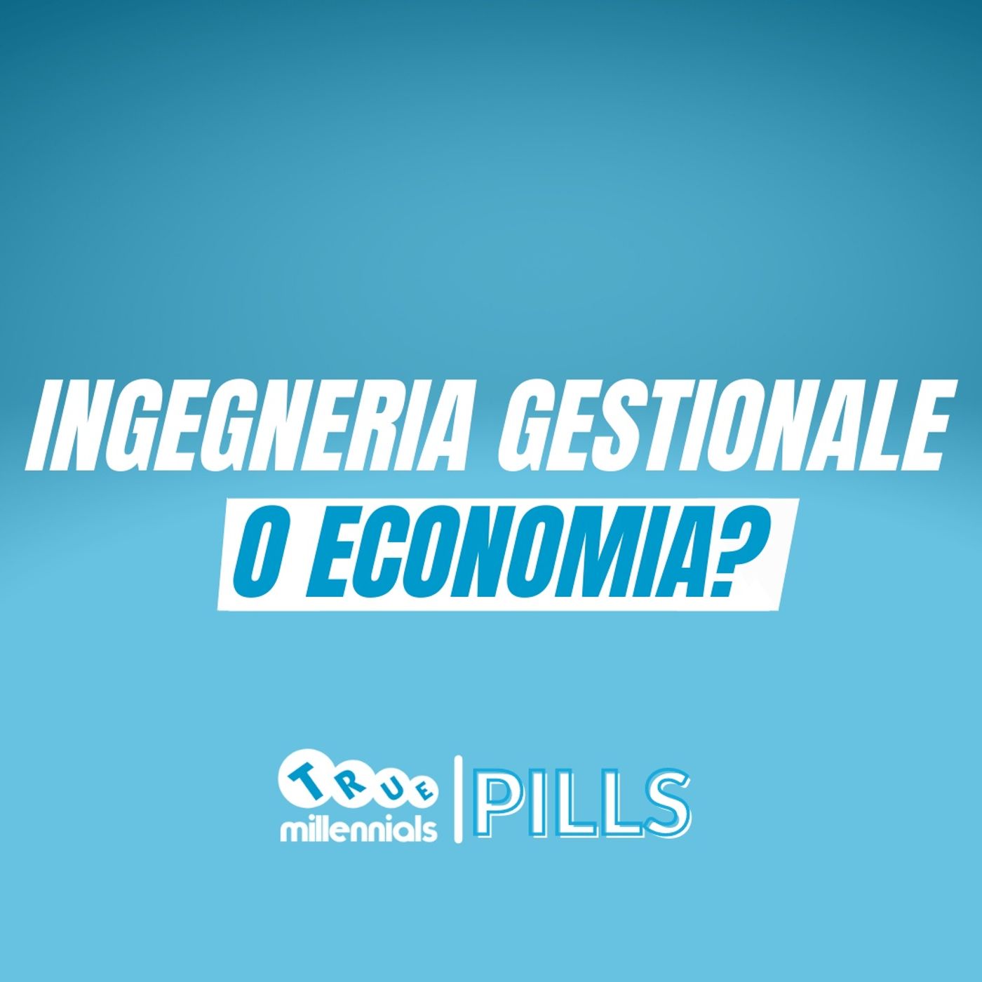 INGEGNERIA GESTIONALE e ECONOMIA - Un confronto sul campo
