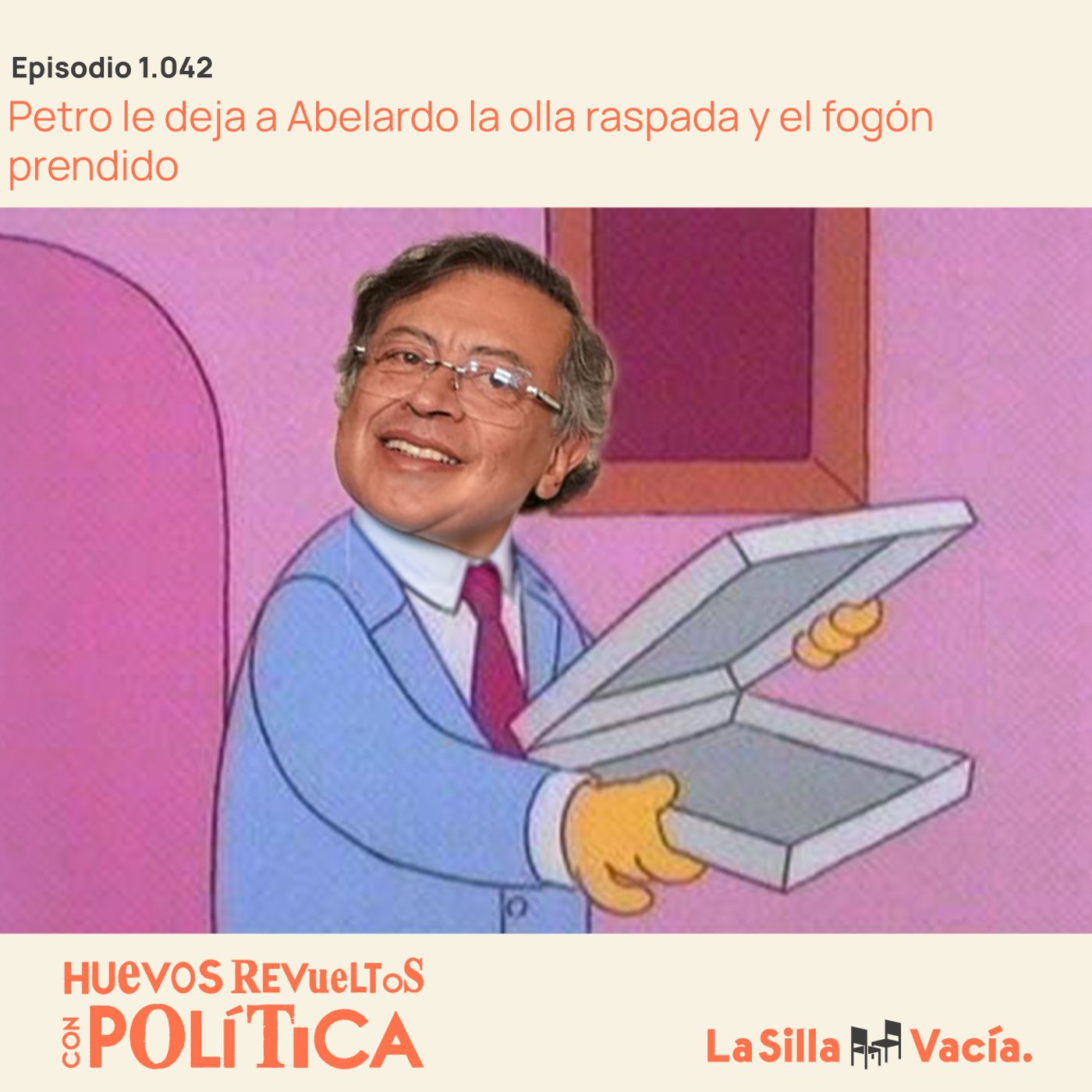 Petro le deja a Abelardo la olla raspada y el fogón prendido episode artwork