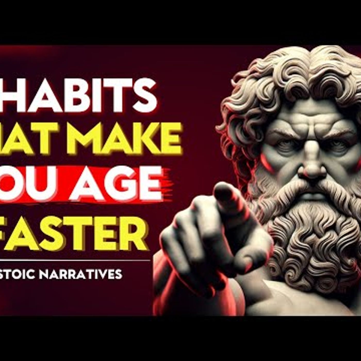 WARNING! 9 BAD HABITS That Make You AGE FASTER  _ Stoic Philosophy episode artwork
