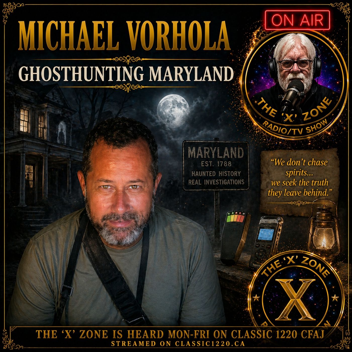 Rob McConnell Interviews - MICHAEL VORHOLA - Ghosthunting Maryland