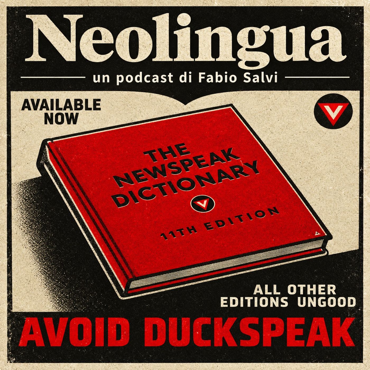 Copertina di Neolingua