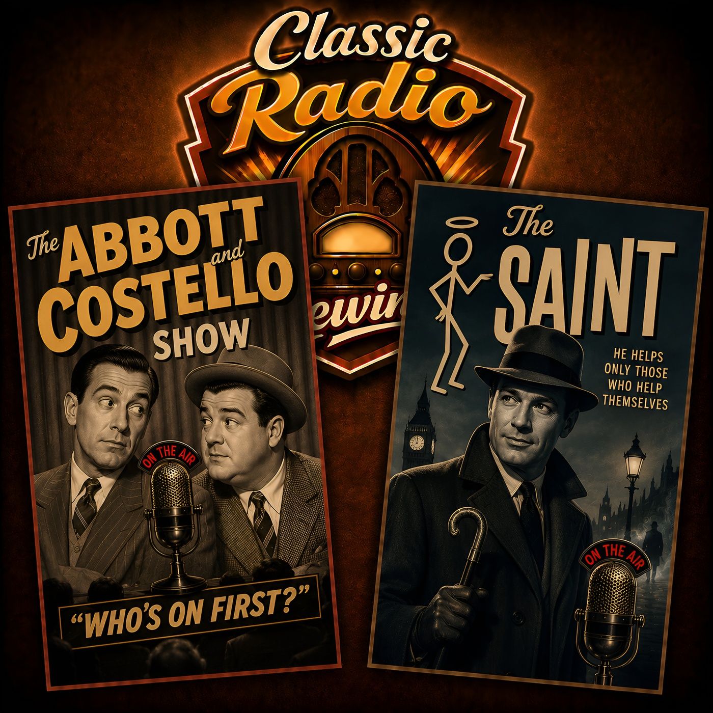 The Abbott and Costello Show / The Saint (Old Time Radio Variety) episode artwork