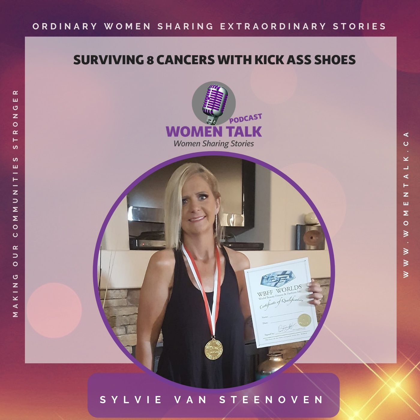 How I Survived Cancer 8 Times Wearing, Kick Ass Shoes ~ Sylvie van Steenoven