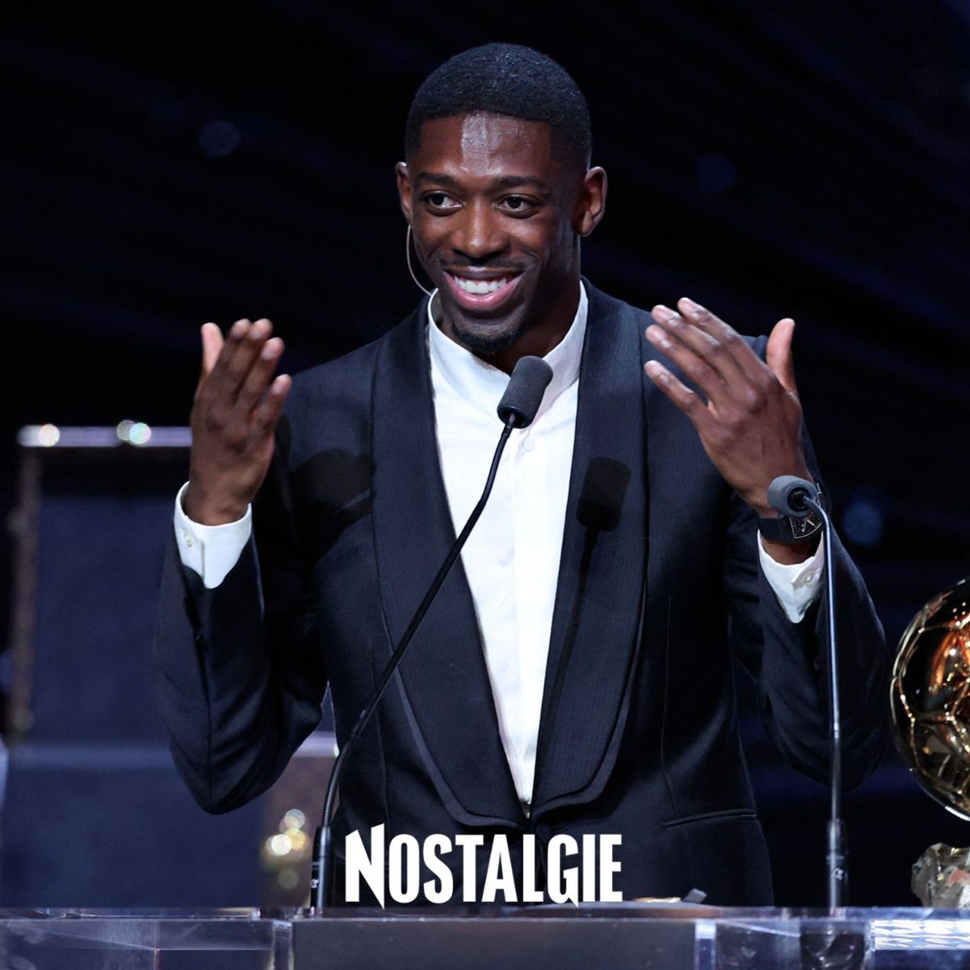 A 28 ans Ousmane Dembélé a décroché son premier Ballon d'Or
