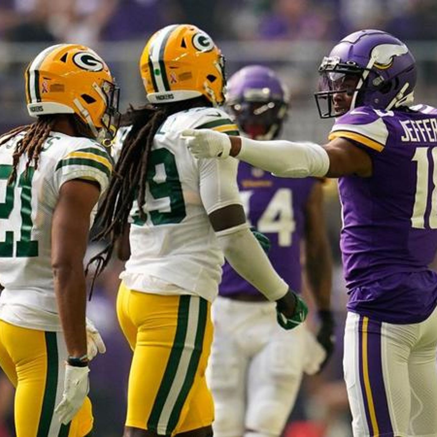 Purple People Eaters: JJ &Vikings Dominate Packers! Vikings vs Eagles Preview! episode artwork