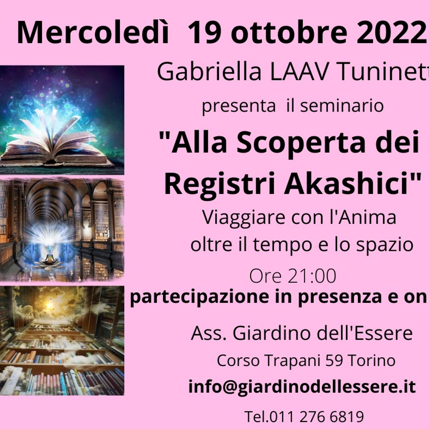 1) Presentazione Seminario Registri Akashici in LAAV:  Conoscere è una delle chiavi della guarigione episode artwork