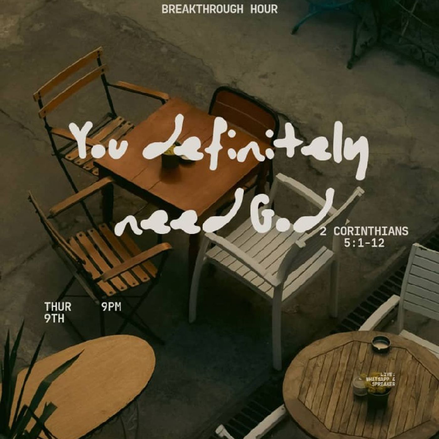 YOU DEFINITELY NEED GOD. episode artwork