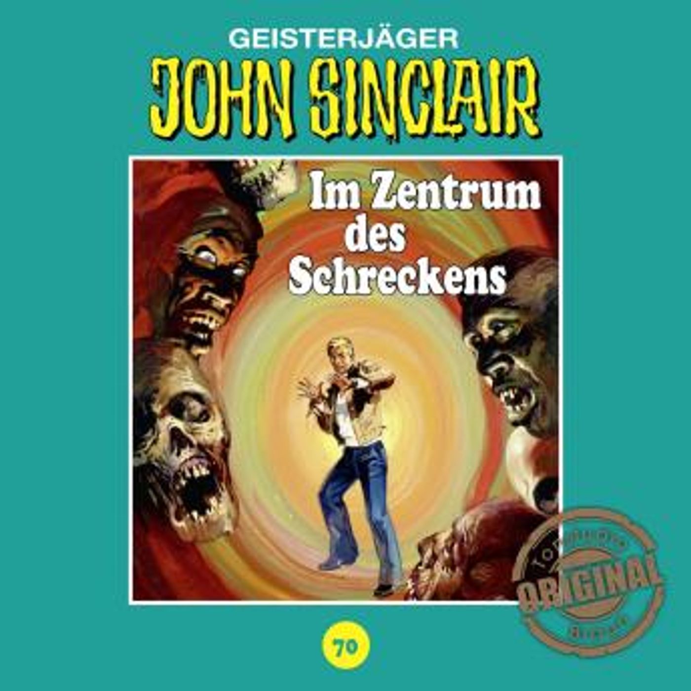 [German] - John Sinclair, Tonstudio Braun, Folge 70: Im Zentrum des Schreckens. Teil 2 von 3 (Gekürzt) by Jason Dark episode artwork