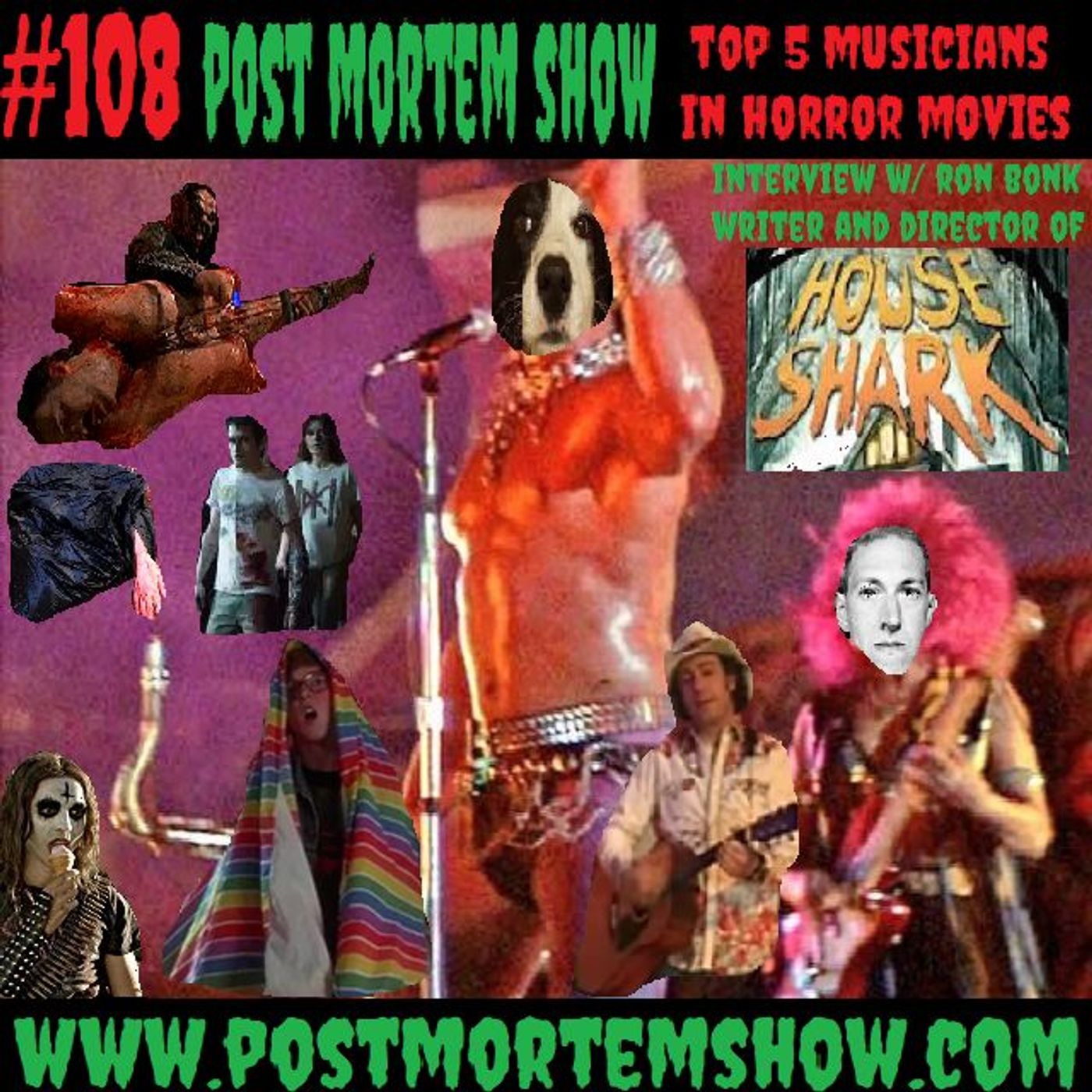 e108 - Bag O' Severed Love (Top 5 Musicians in Horror) episode artwork