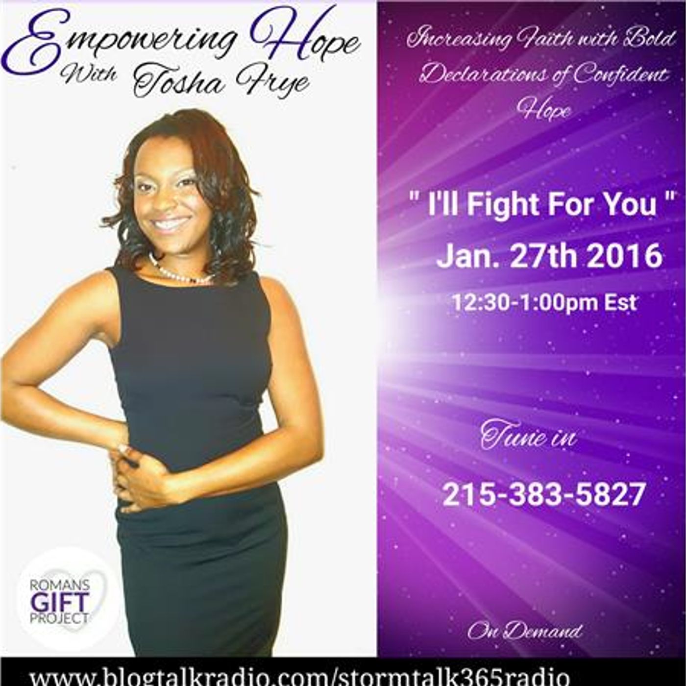 "Empowering Hope" with Tosha Frye episode artwork