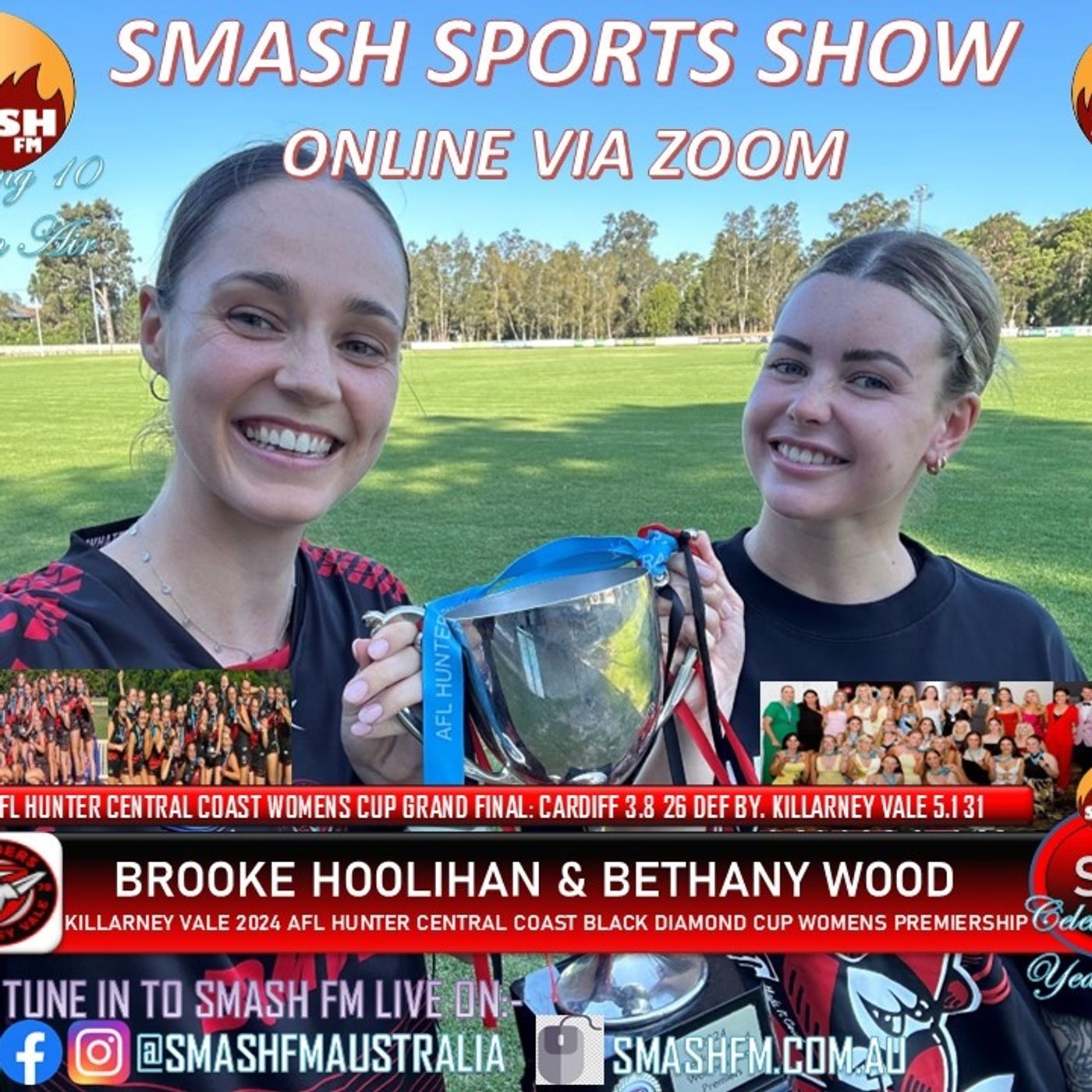 SSS10THYR: Killarney Vale FC Hunter Central C Black Diamond Cup Womens Premiership Interviews 171224