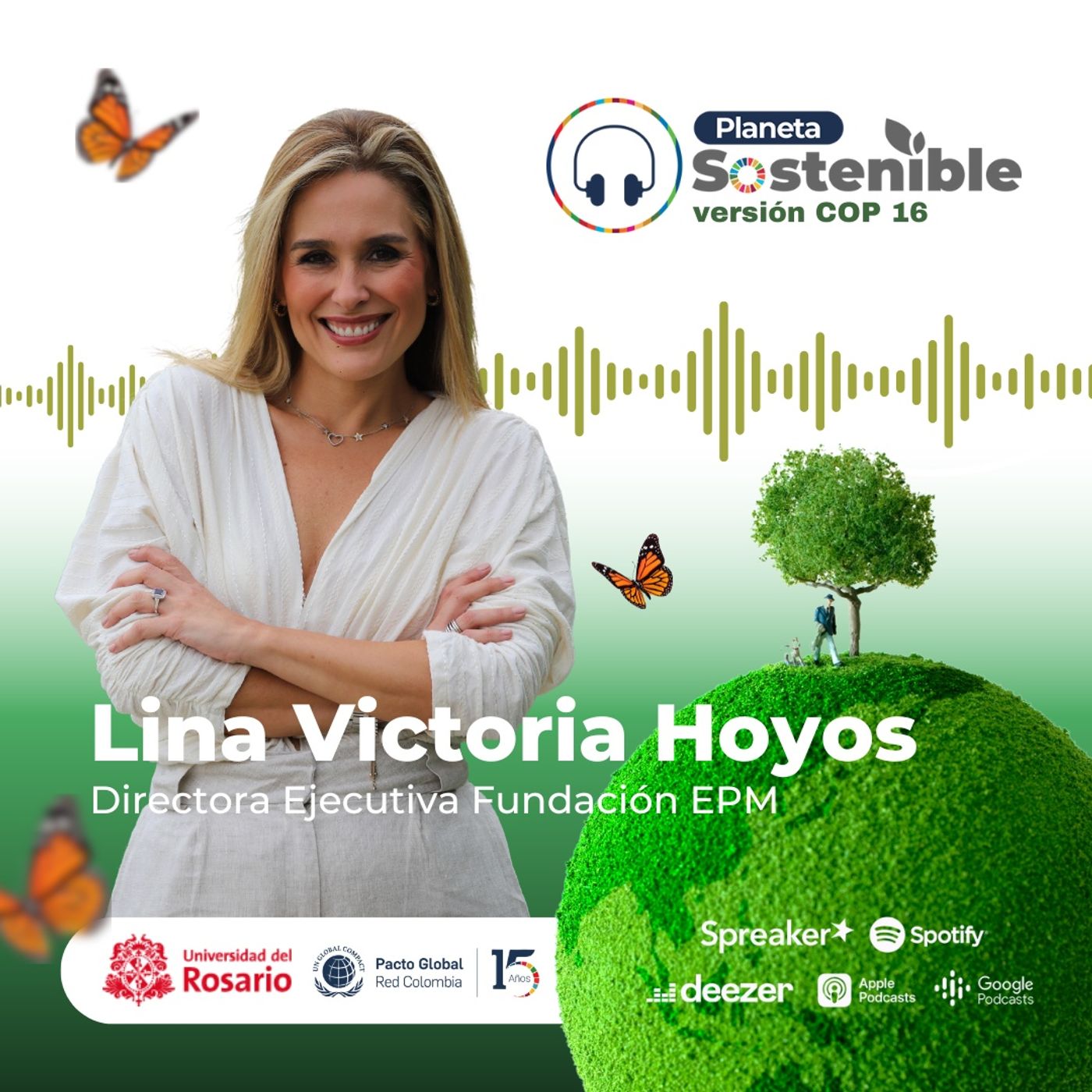 Lina Victoria Hoyos, Directora Ejecutiva Fundación EPM