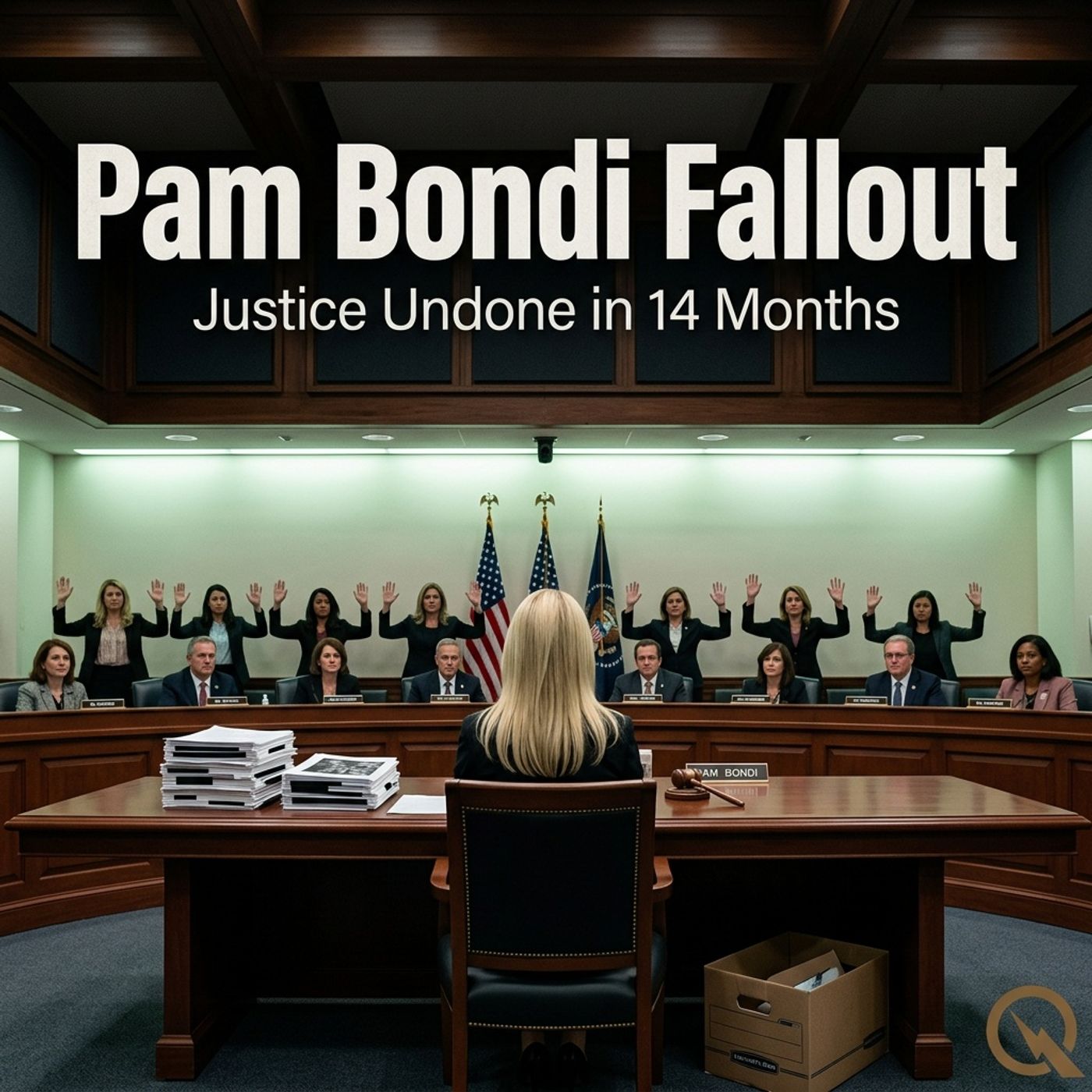 Pam Bondi Fallout cover