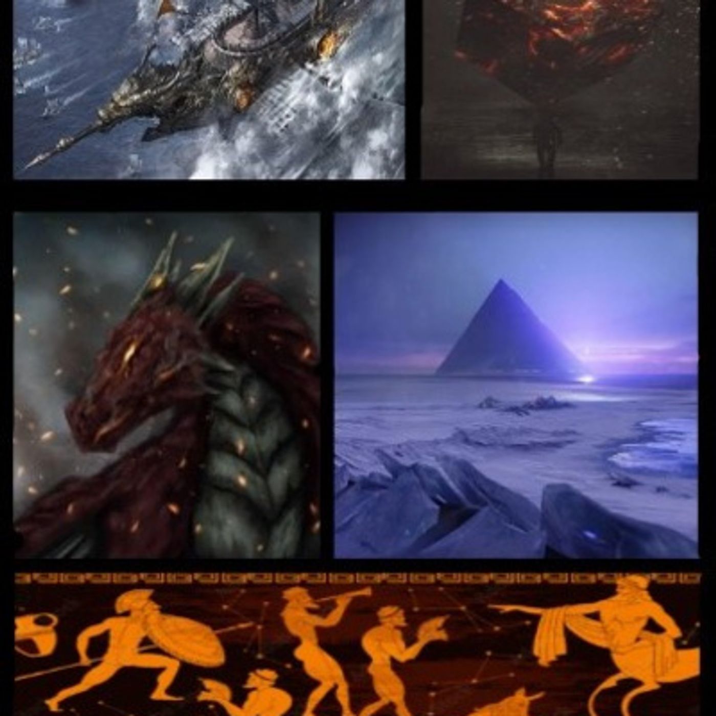 S3 E3 THE BLACK CUBE, ANTARTICA, TRUMP, WH CGI PSYOPS, DRAGONS, GREEK MYTH, ANIMAL HYBRIDS, Q, HITLER, HUMAN RACES IN EDEN, episode artwork