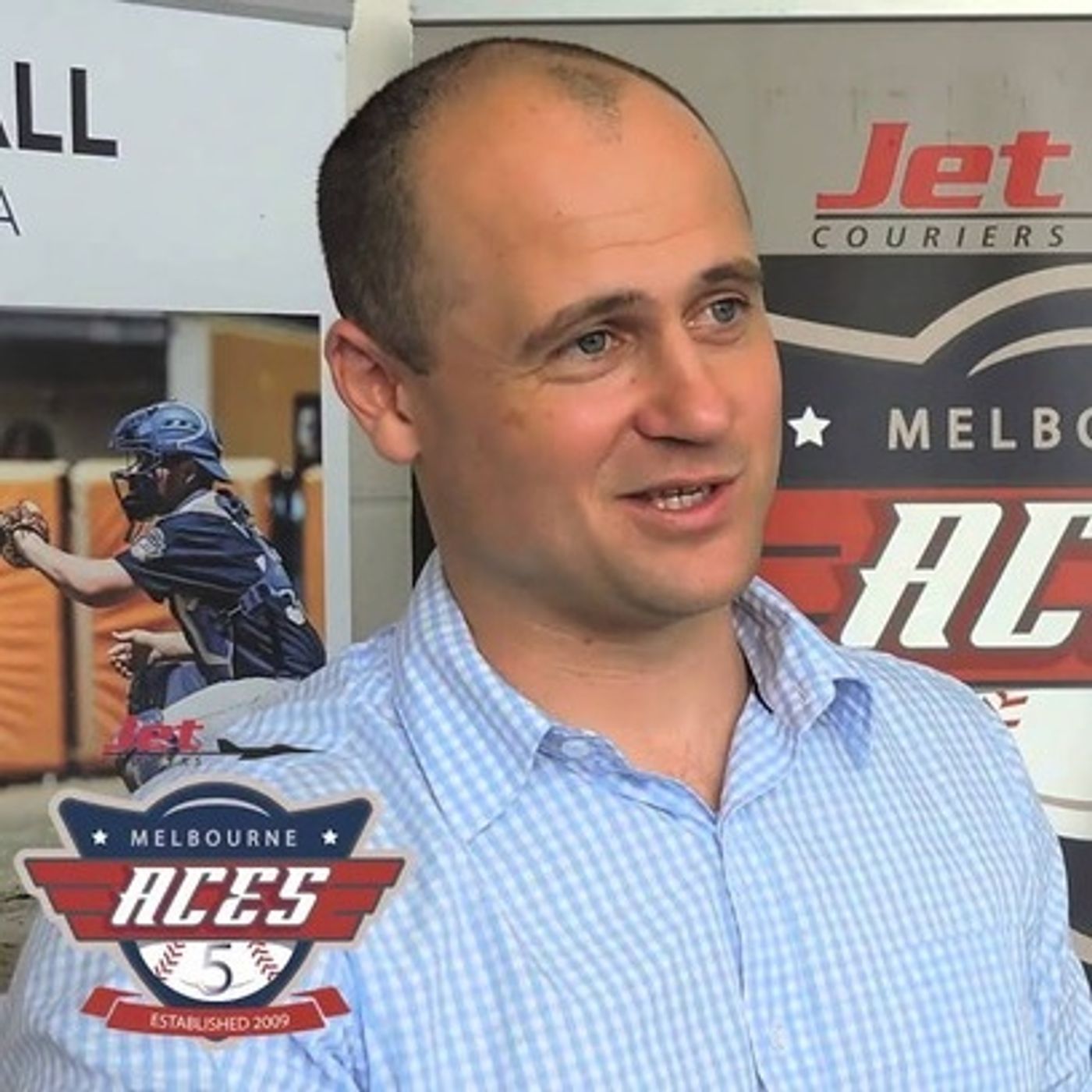 Melbourne Aces General Manager and former MLB player Justin Huber talks all things ABL with Dan Crouch episode artwork