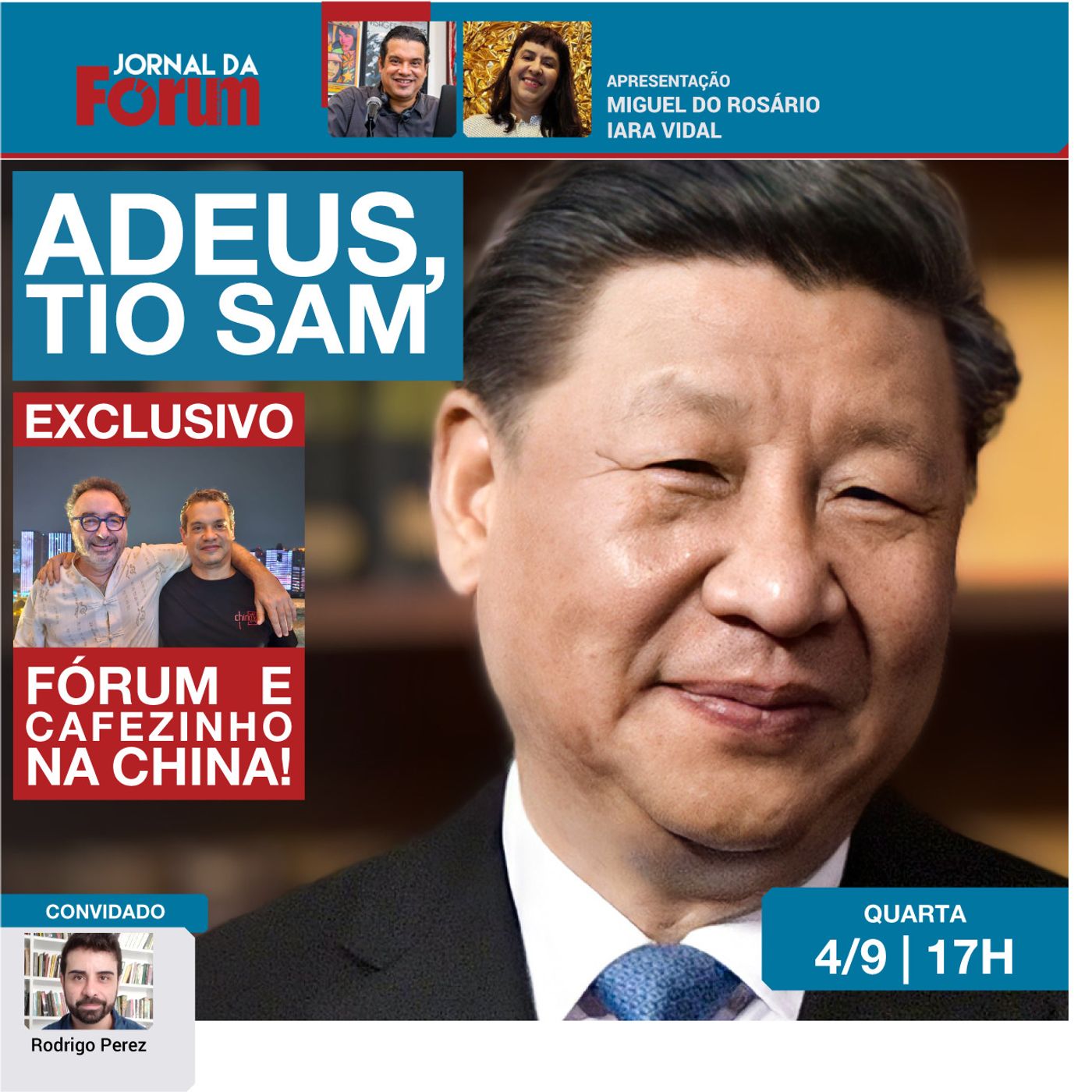 Miguel do Rosário compartilha histórias sobre a China | 04.09.24 episode artwork