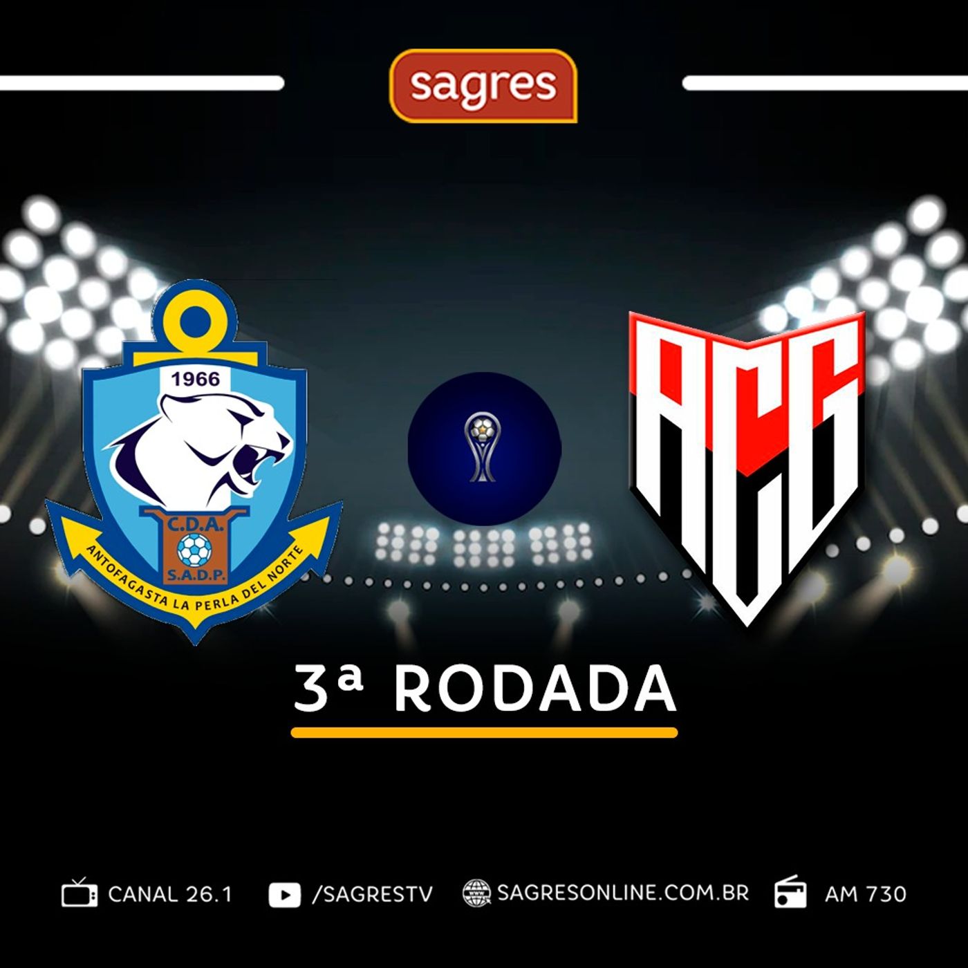 Copa Sul-Americana 2022 - 3ª rodada - Antofagasta 2-1 Atlético-GO, com Edmilson Almeida episode artwork