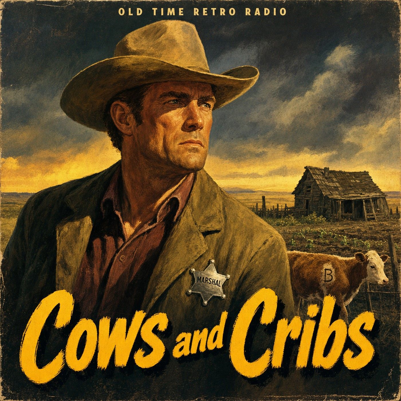 Gunsmoke - "Cows and Cribs" (Old Time Radio, 1961) episode artwork