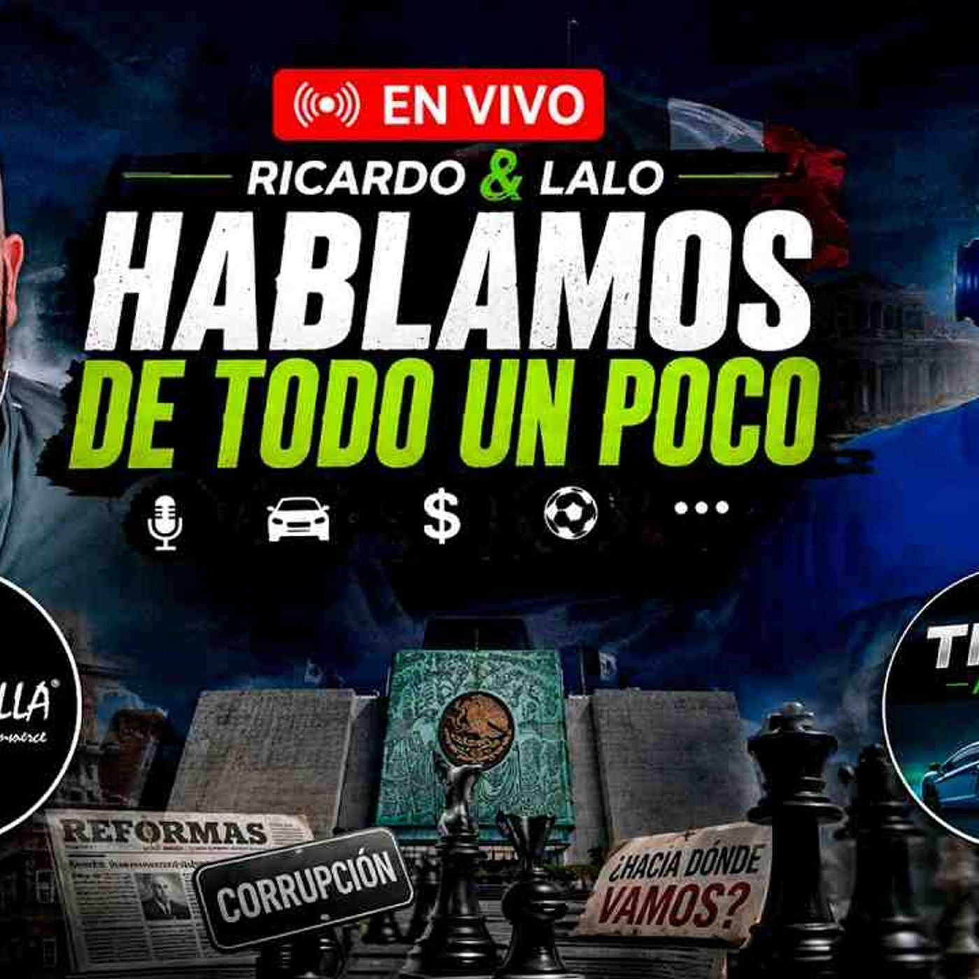 Lalo Tixuz esta en la casa. | 28/07/26 Live 1/4 de Milla episode artwork