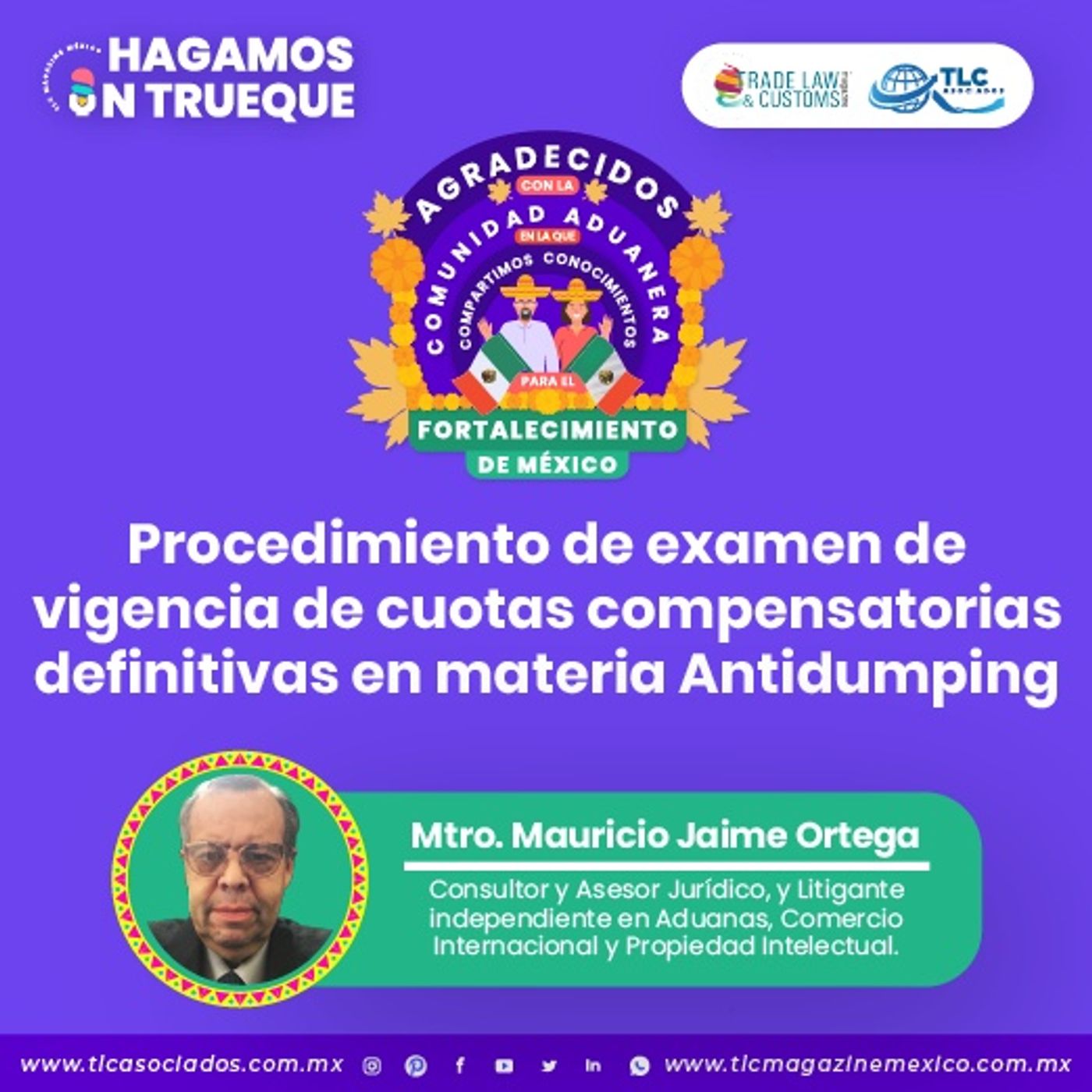 Episodio 373. Procedimiento de examen de vigencia de cuotas compensatorias definitivas en materia Antidumping episode artwork