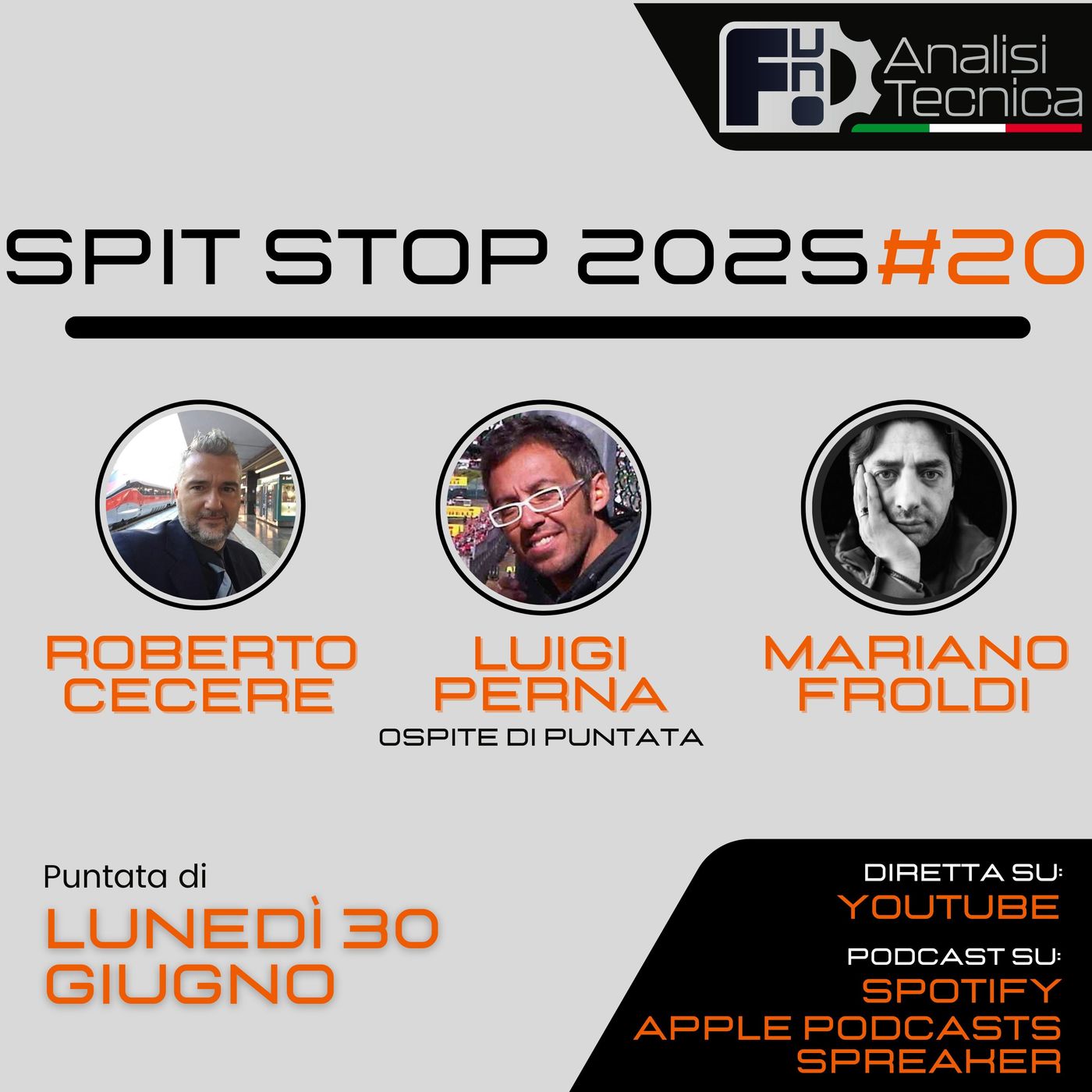 Spit Stop 2025 -  Puntata 20 - LIVE con Luigi Perna