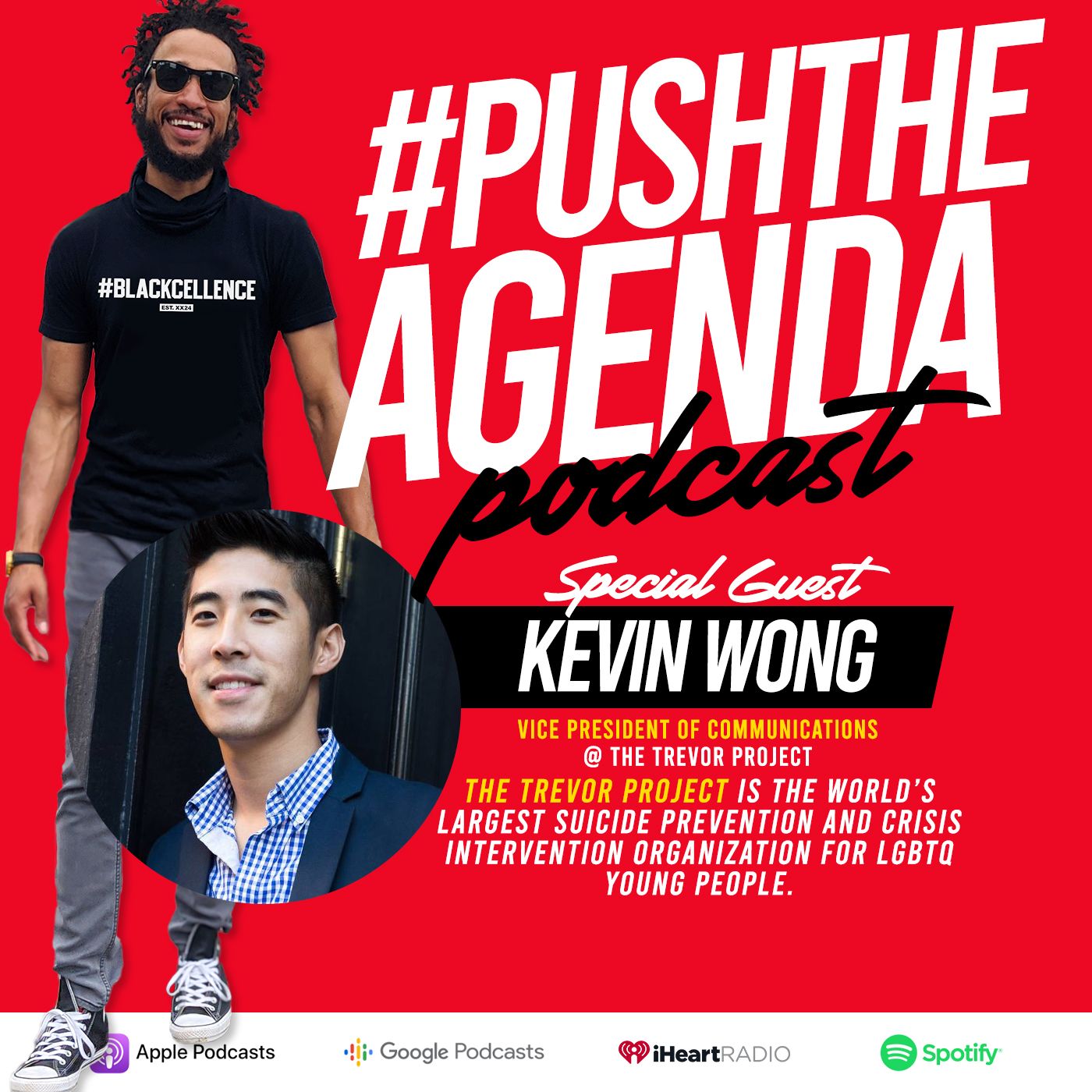 Kevin Wong - The Trevor Project, LGBTQ Youth, & Black Lives Matter episode artwork