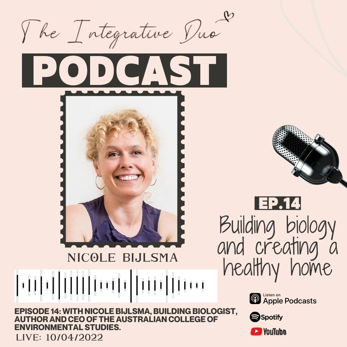 Ep. 14: Building biology and creating a healthy home with Nicole Bijlsma Ep. 14: Building biology and creating a healthy home with Nicole Bijlsma