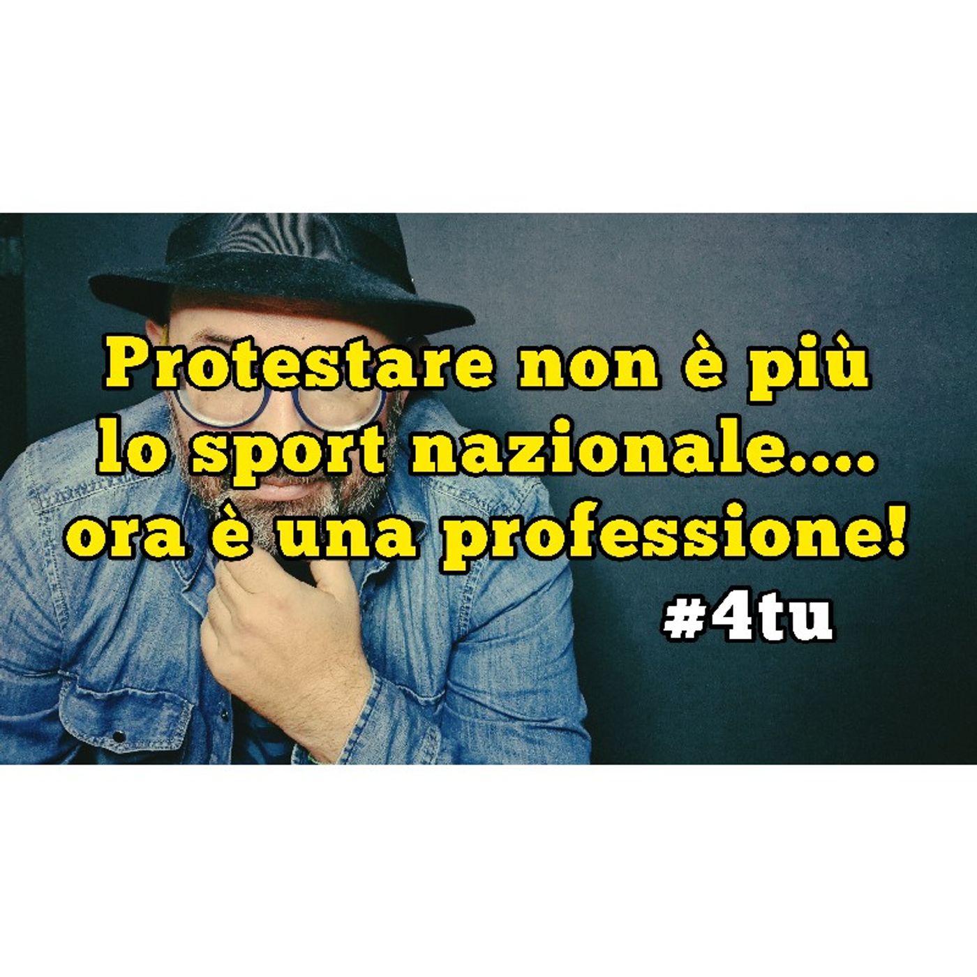 Episodio 1044 - Protestare non è più lo sport nazionale...adesso è diventata una professione! episode artwork
