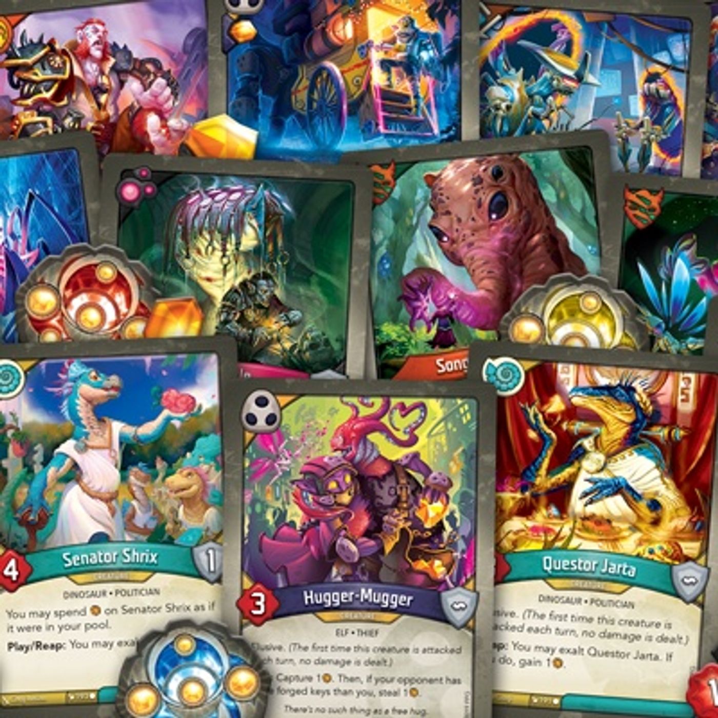 NEW #KEYFORGE set revealed or NEW #KEYFORGE Houses