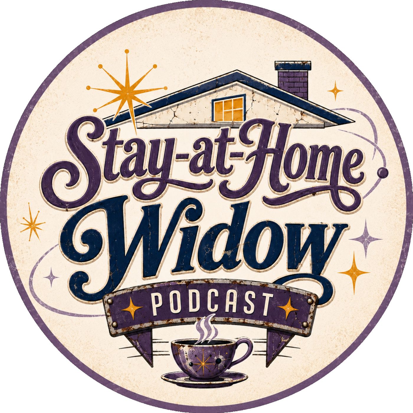 Stay-at-Home Widow podcast artwork