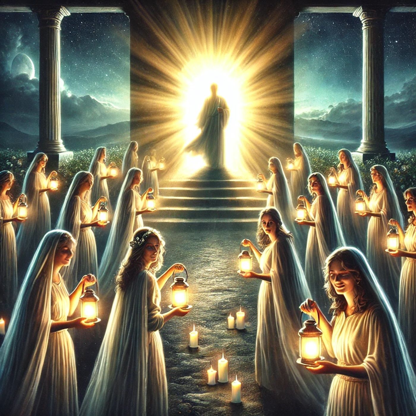 "The Bridegroom waits with endless patience, but His wedding is not for the faint of heart—only the bold dare to enter." episode artwork
