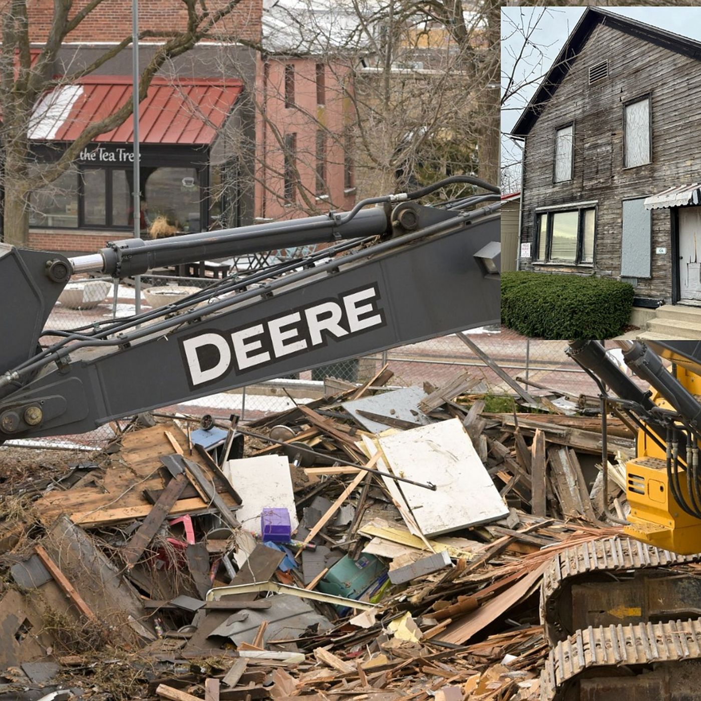 19th-century Tin Shop demolished in Batavia after failed attempts to save building