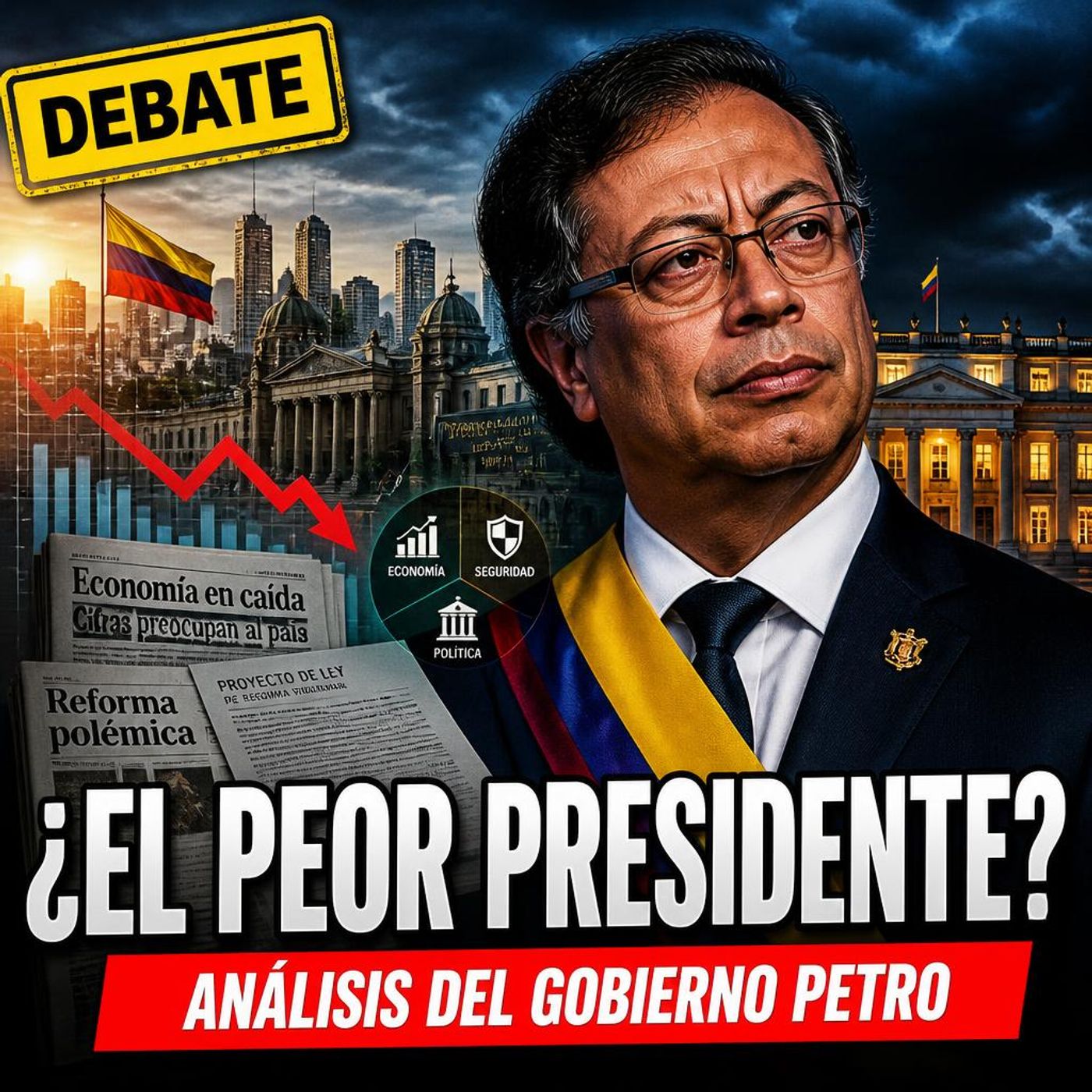 ¿Fue Gustavo Petro el peor presidente de la historia de Colombia? (SI) episode artwork