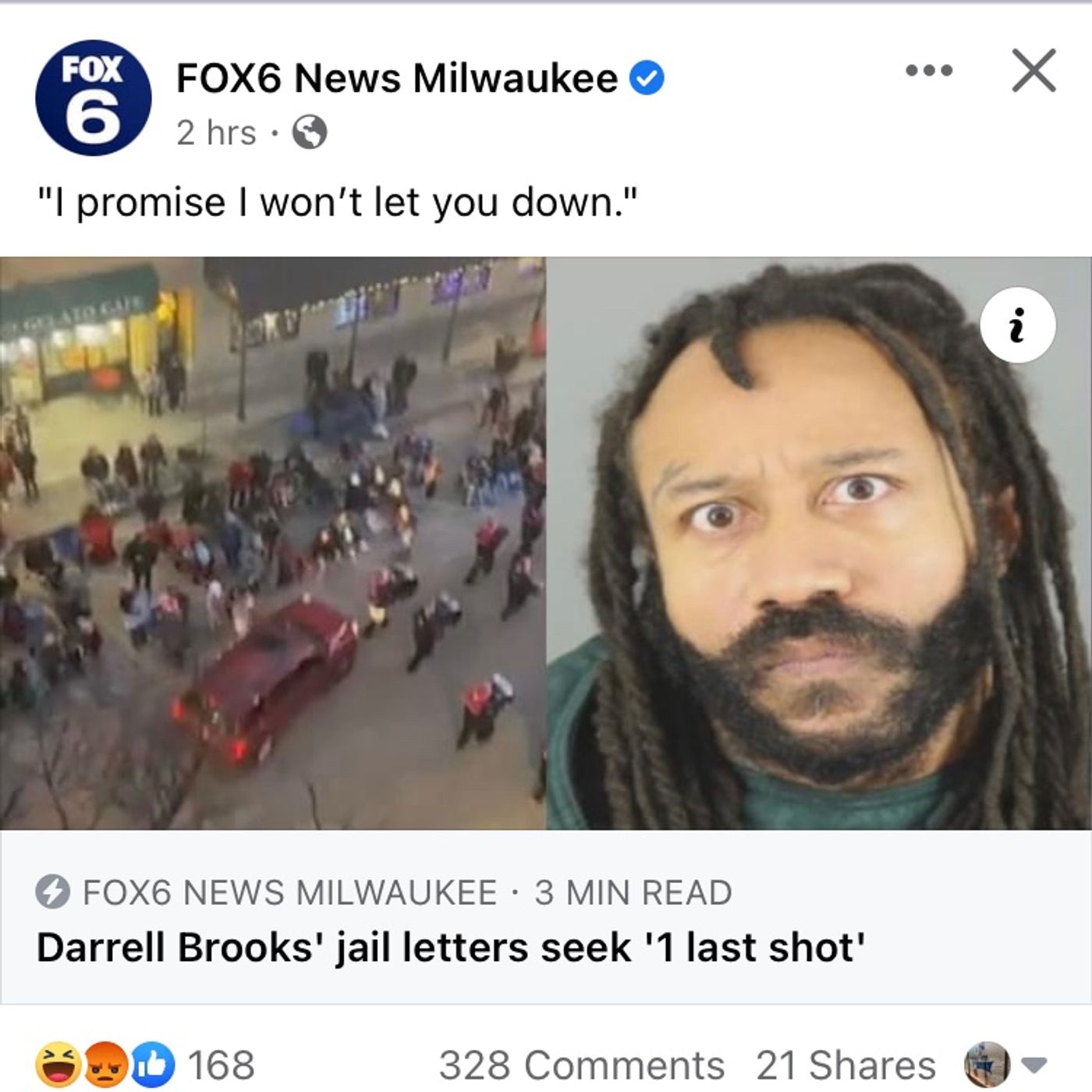 Darrell Brooks Jr Wants one last shot episode artwork
